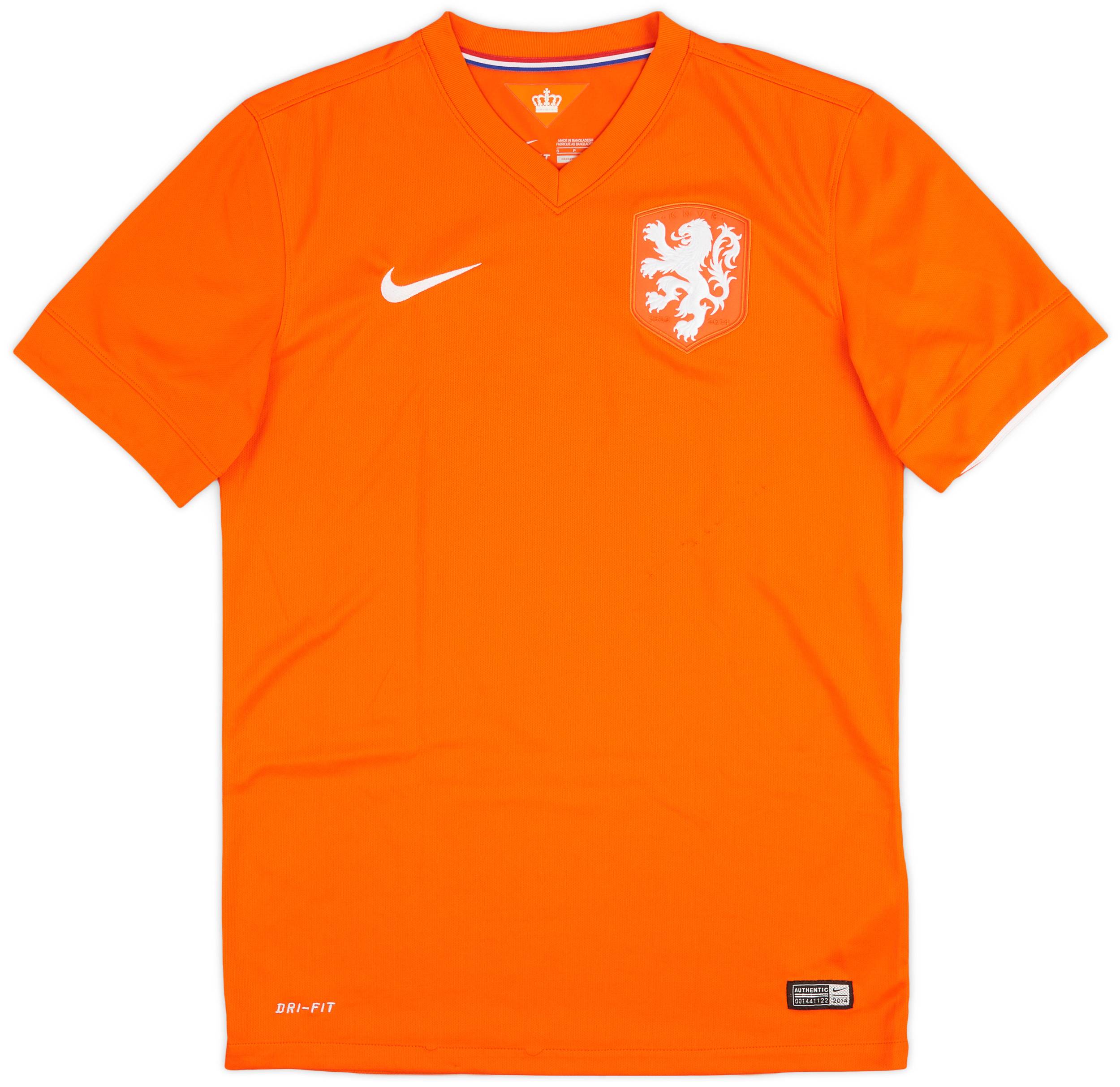 2014-15 Netherlands Home Shirt - 8/10 - (S)