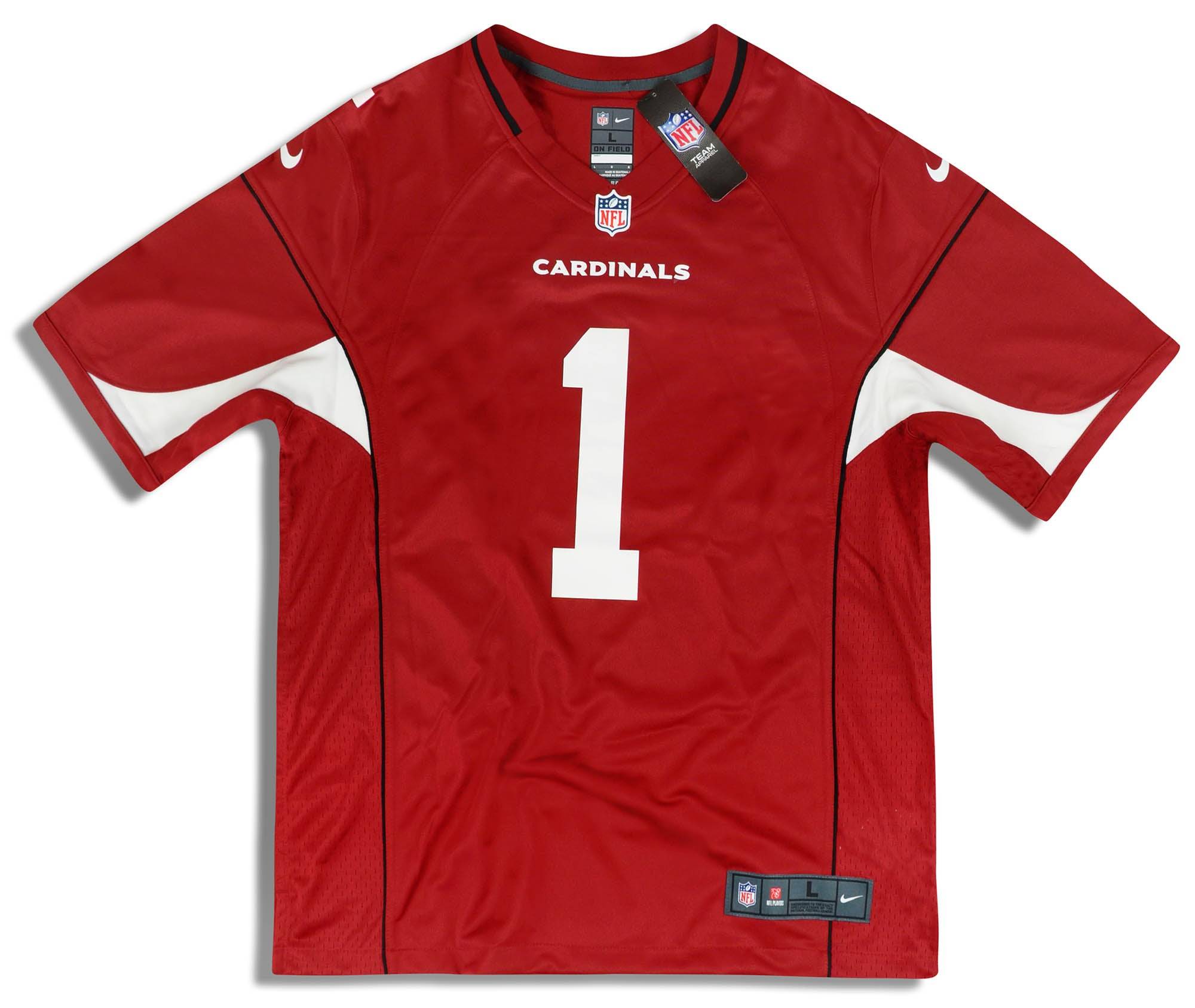 2019 Arizona Cardinals Murray #1 Nike Game Jersey (Home) L - W/Tags