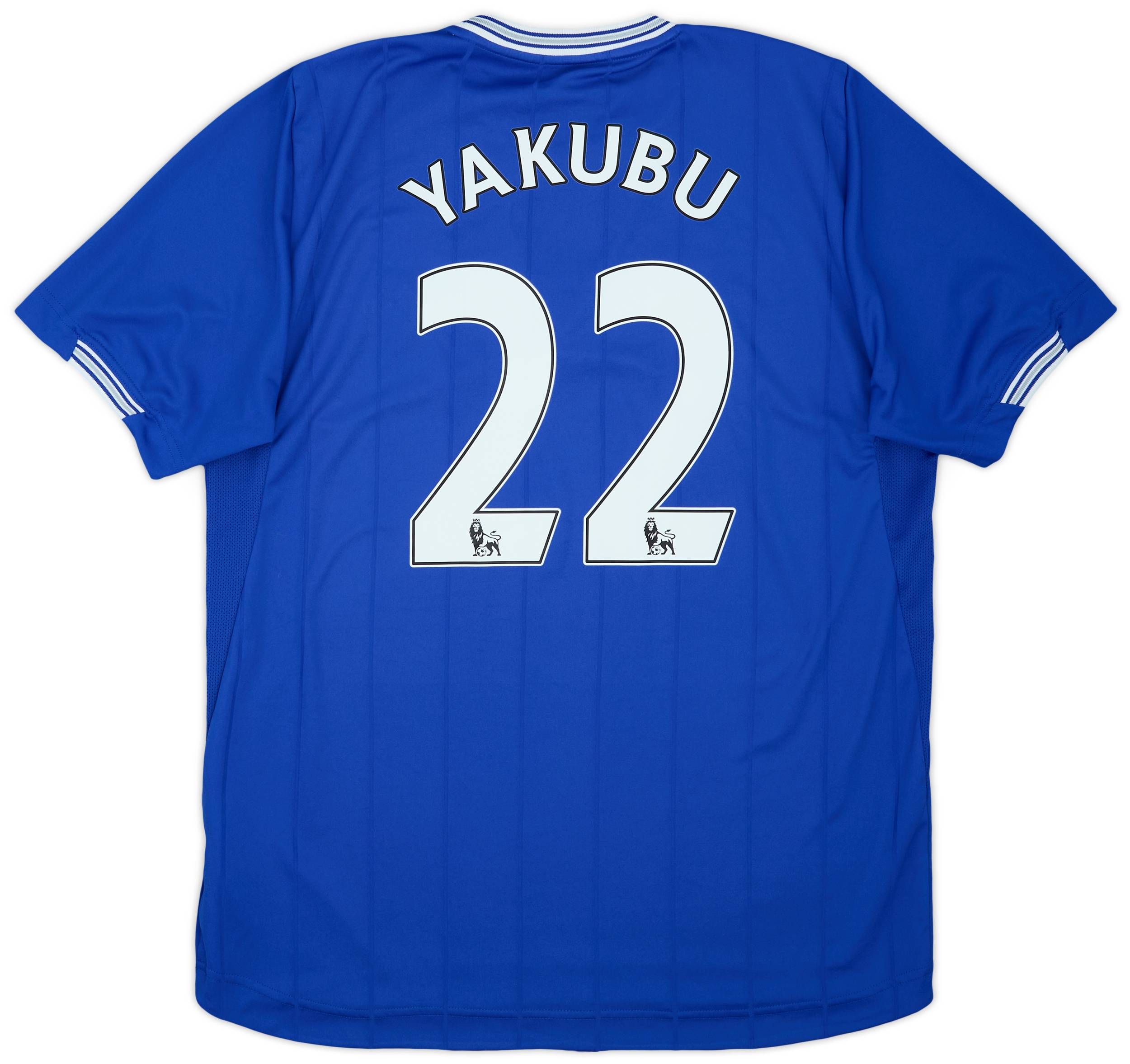 2009-10 Everton Home Shirt Yakubu #22 - 9/10 - (L)