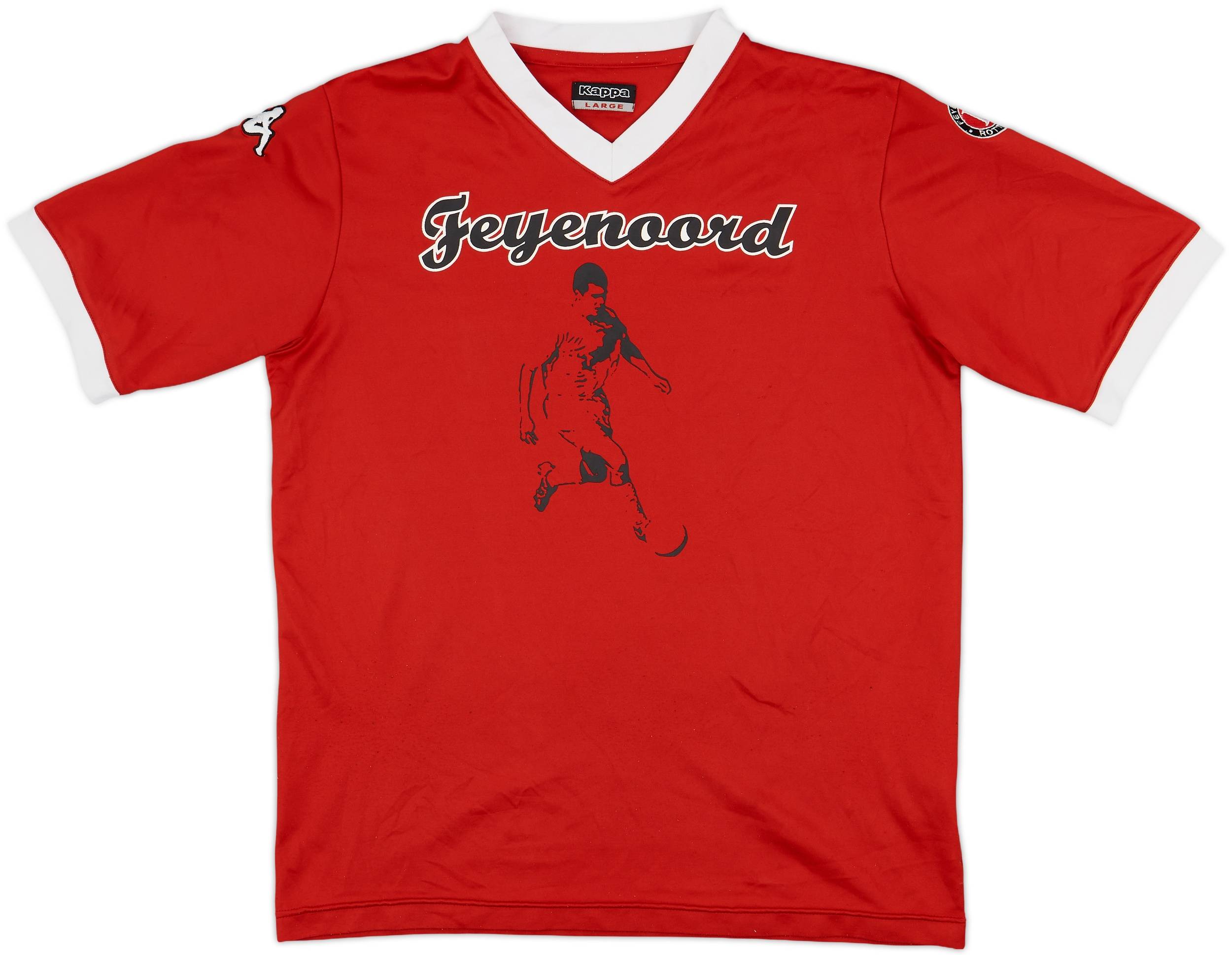 2006-07 Feyenoord Kappa Training Shirt - 6/10 - (L)