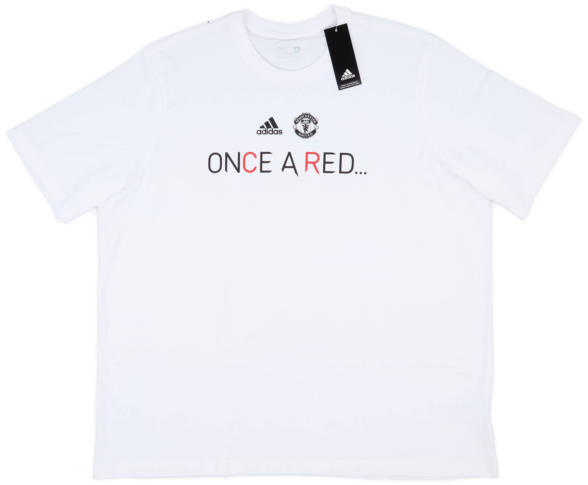2021-22 Manchester United adidas Tee (XXL)