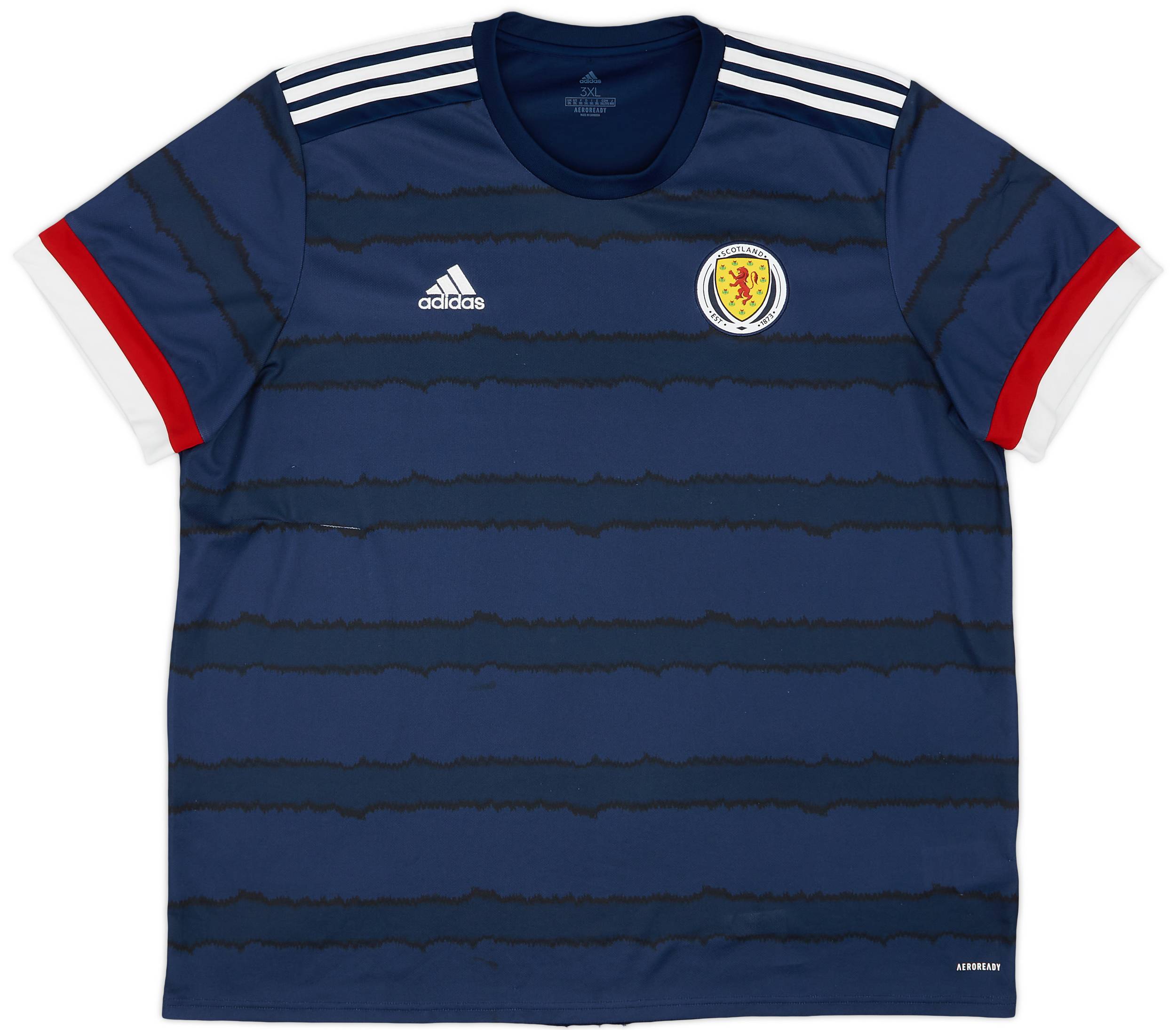 2020-22 Scotland Home Shirt - 7/10 - (3XL)