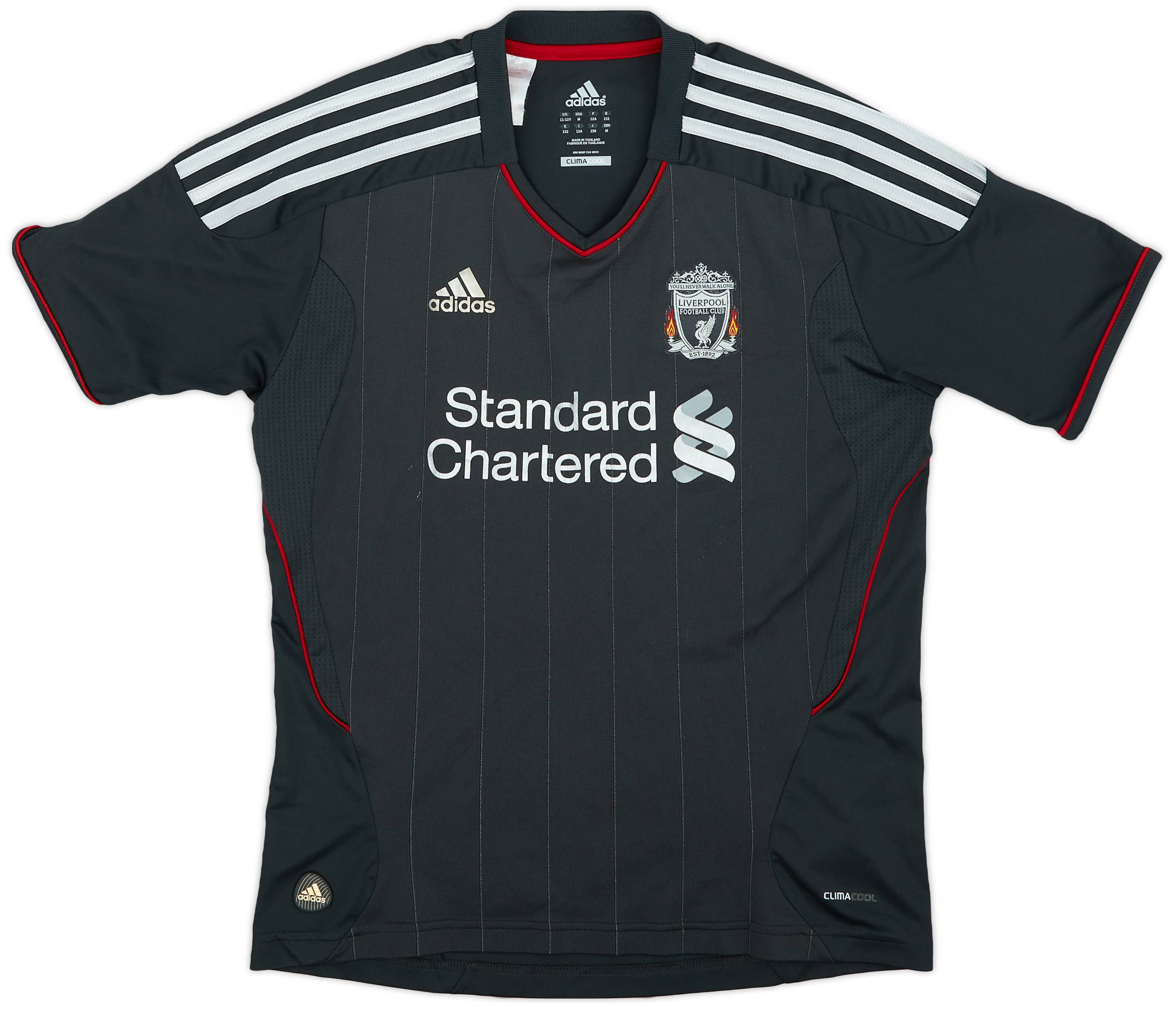 2011-12 Liverpool Away Shirt - 8/10 - (M.Boys)