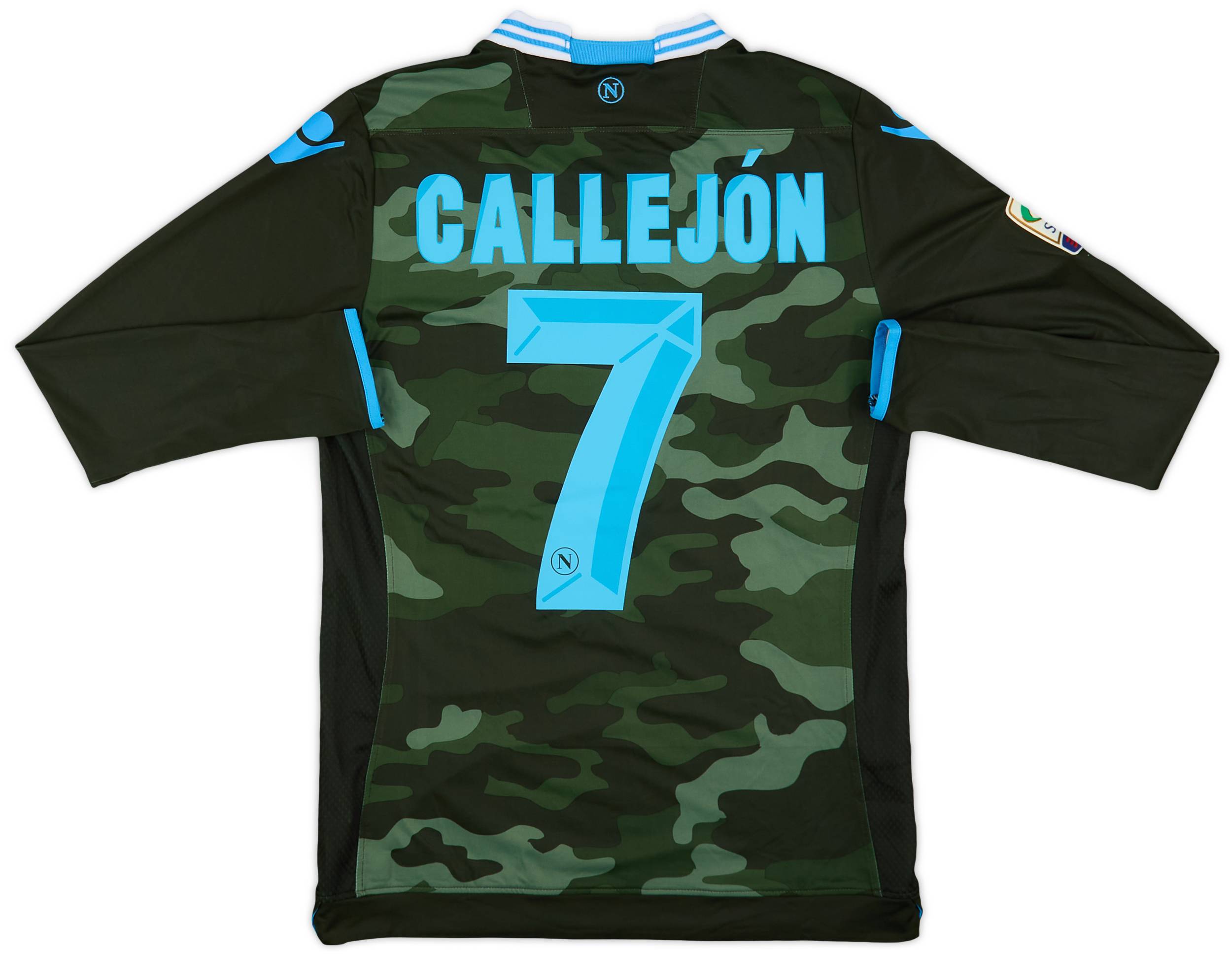 2013-14 Napoli Match Issue Away Shirt Callejon #7