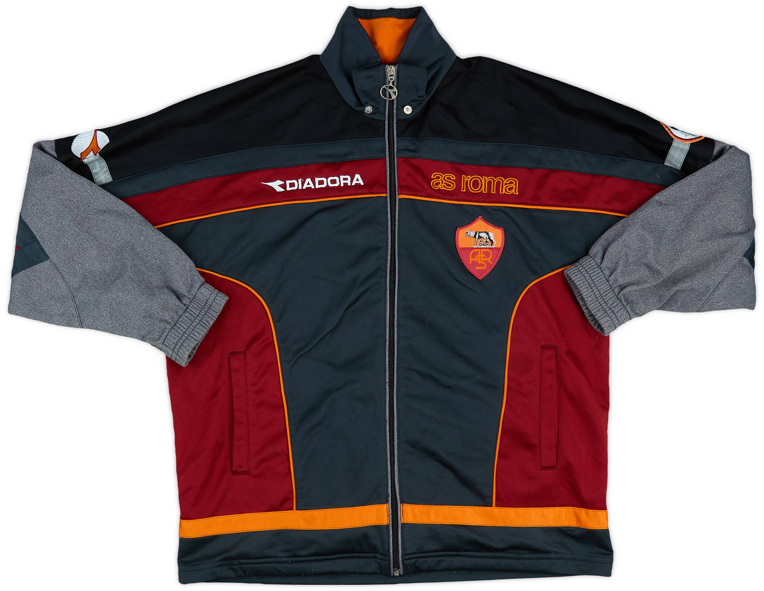 1999-00 Roma Diadora Track Jacket - 9/10 - (S)