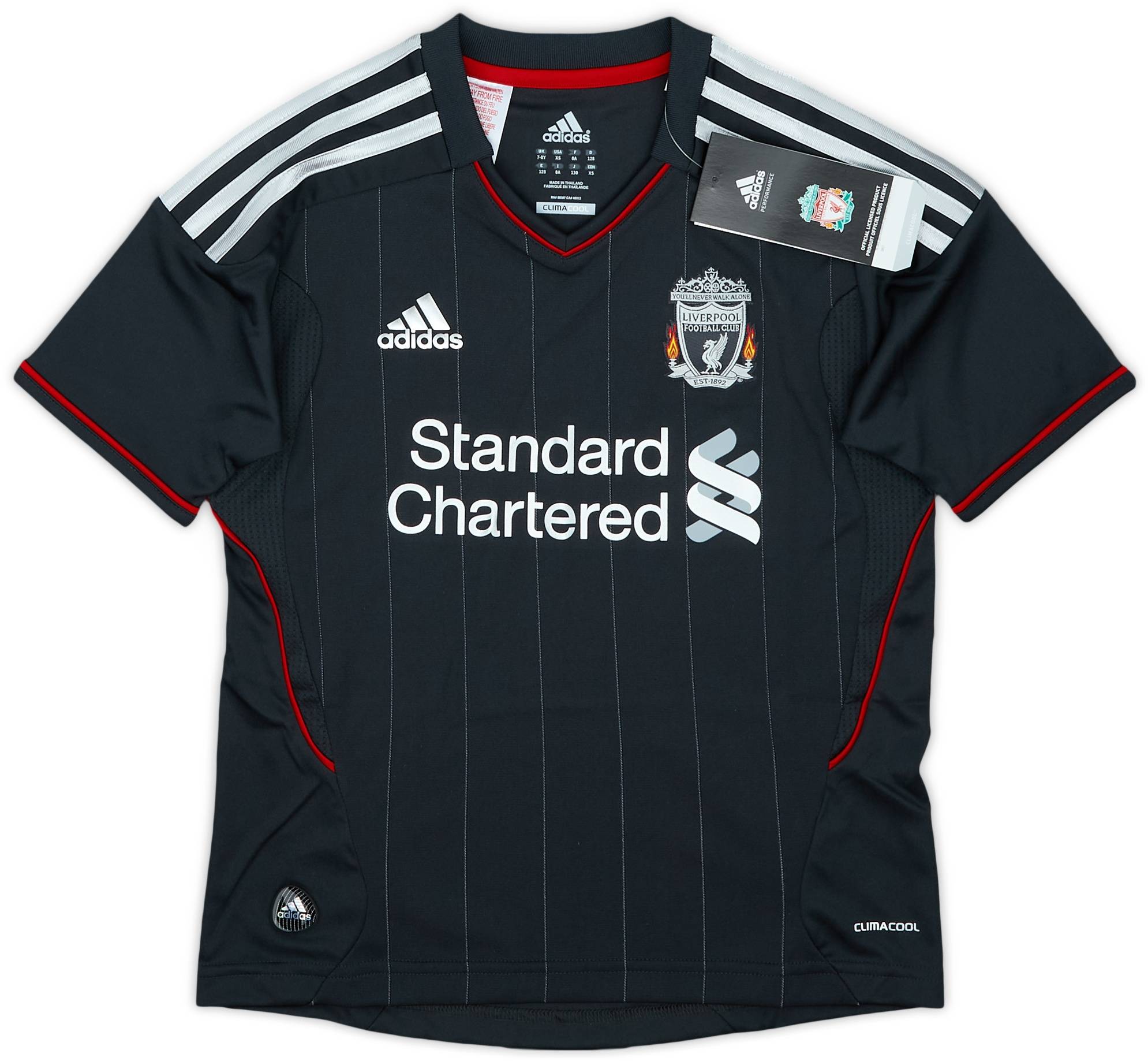 2011-12 Liverpool Away Shirt (7-8 Years)
