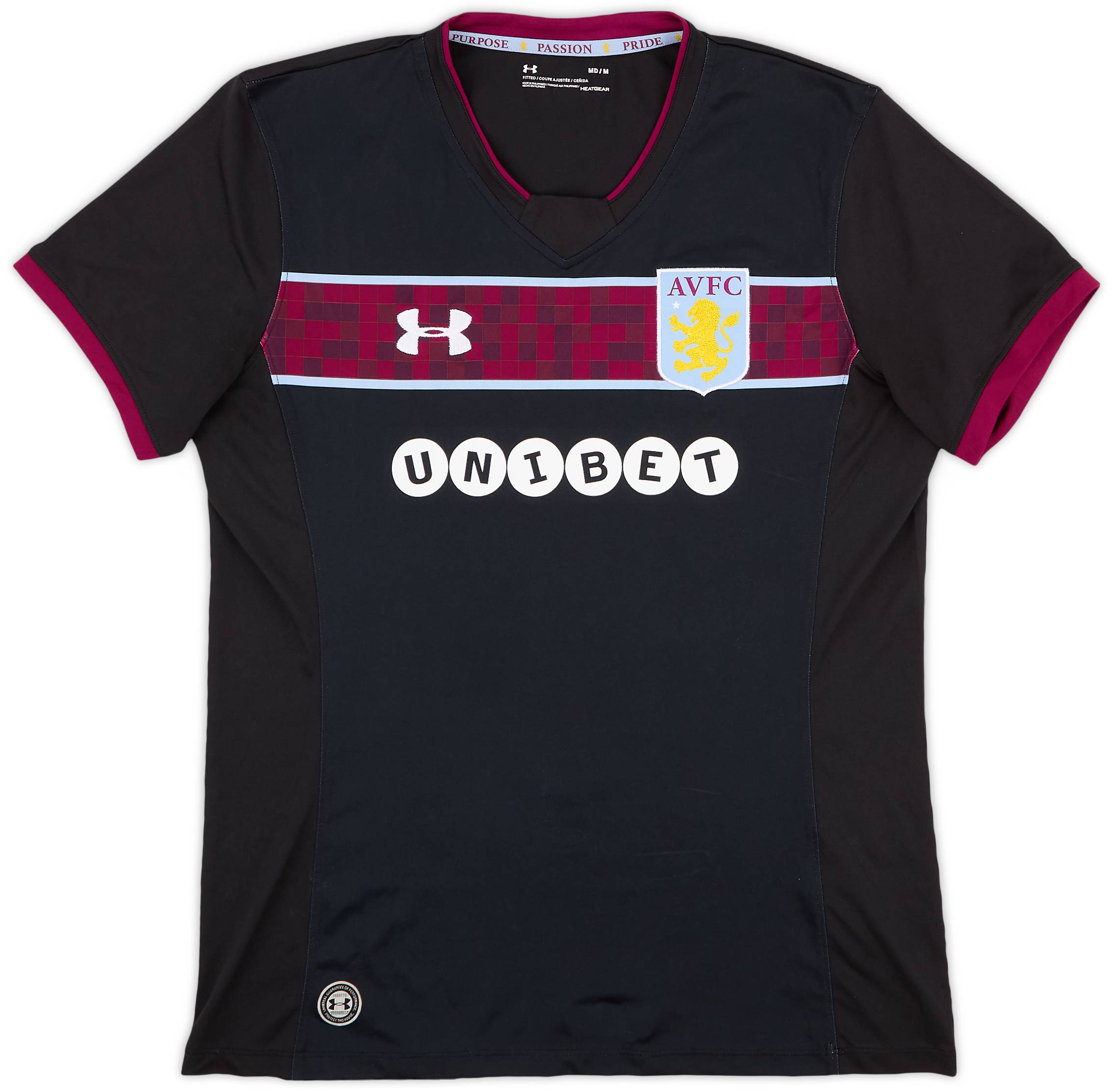 2017-18 Aston Villa Away Shirt - 9/10 - (M)