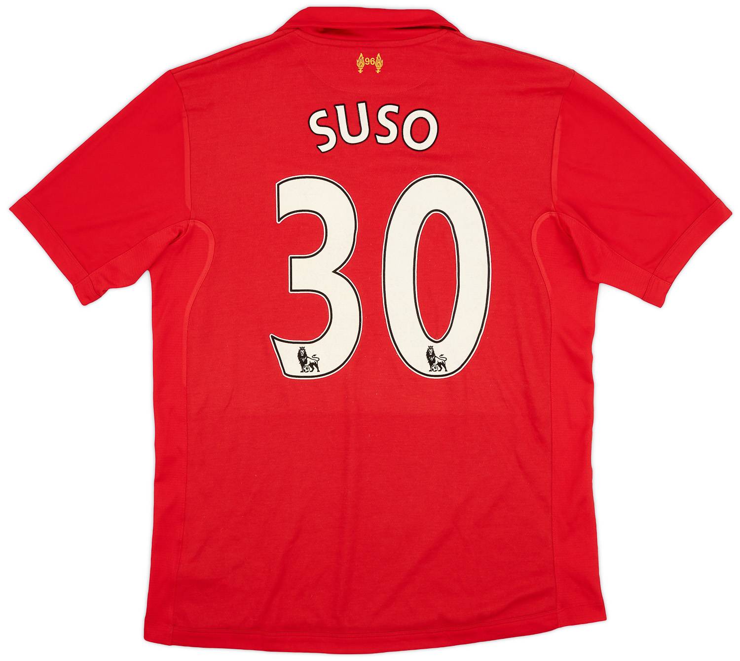 2012-13 Liverpool Home Shirt Suso #30 - 9/10 - (L)
