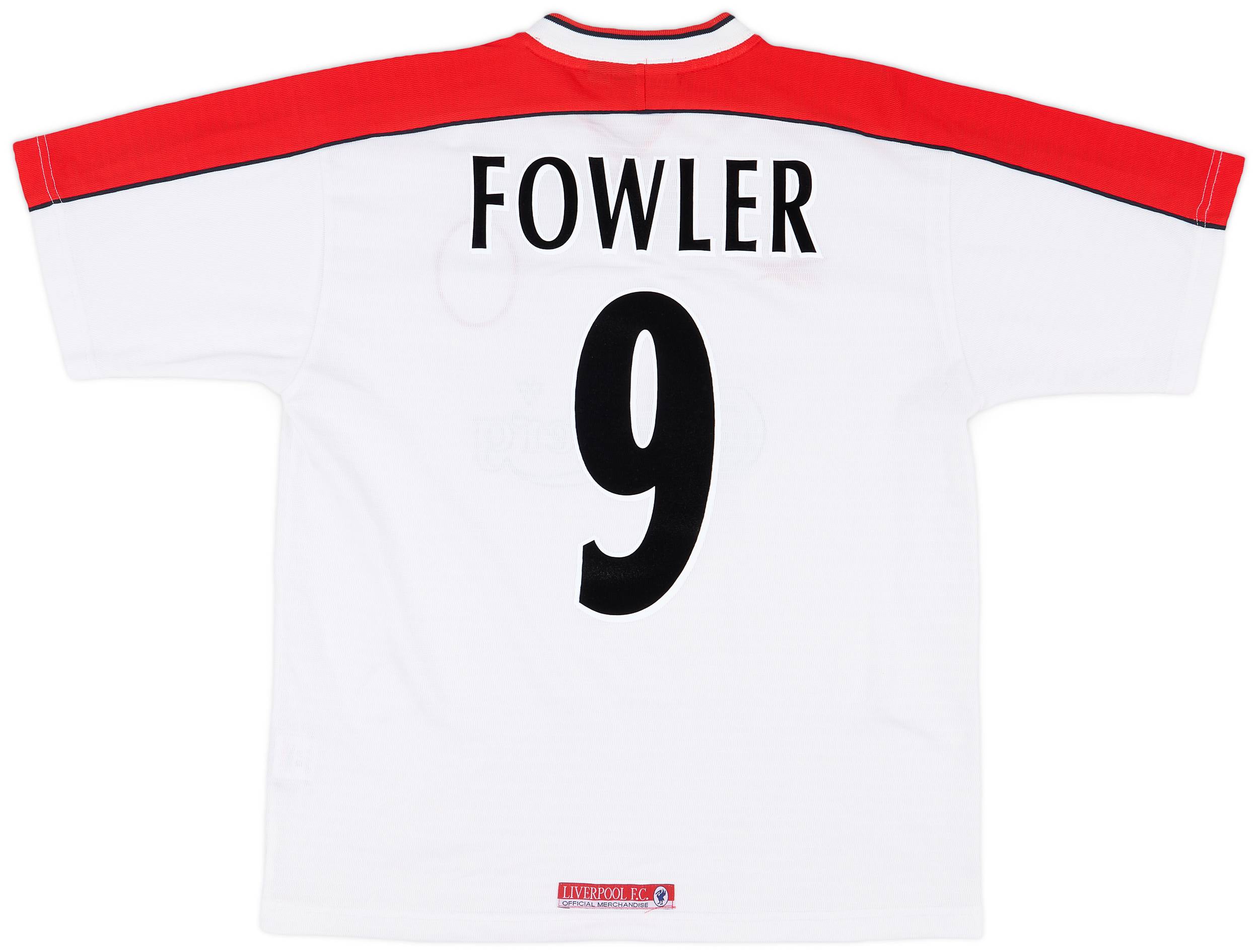 1998-99 Liverpool Away Shirt Fowler #9 - 8/10 - (S)