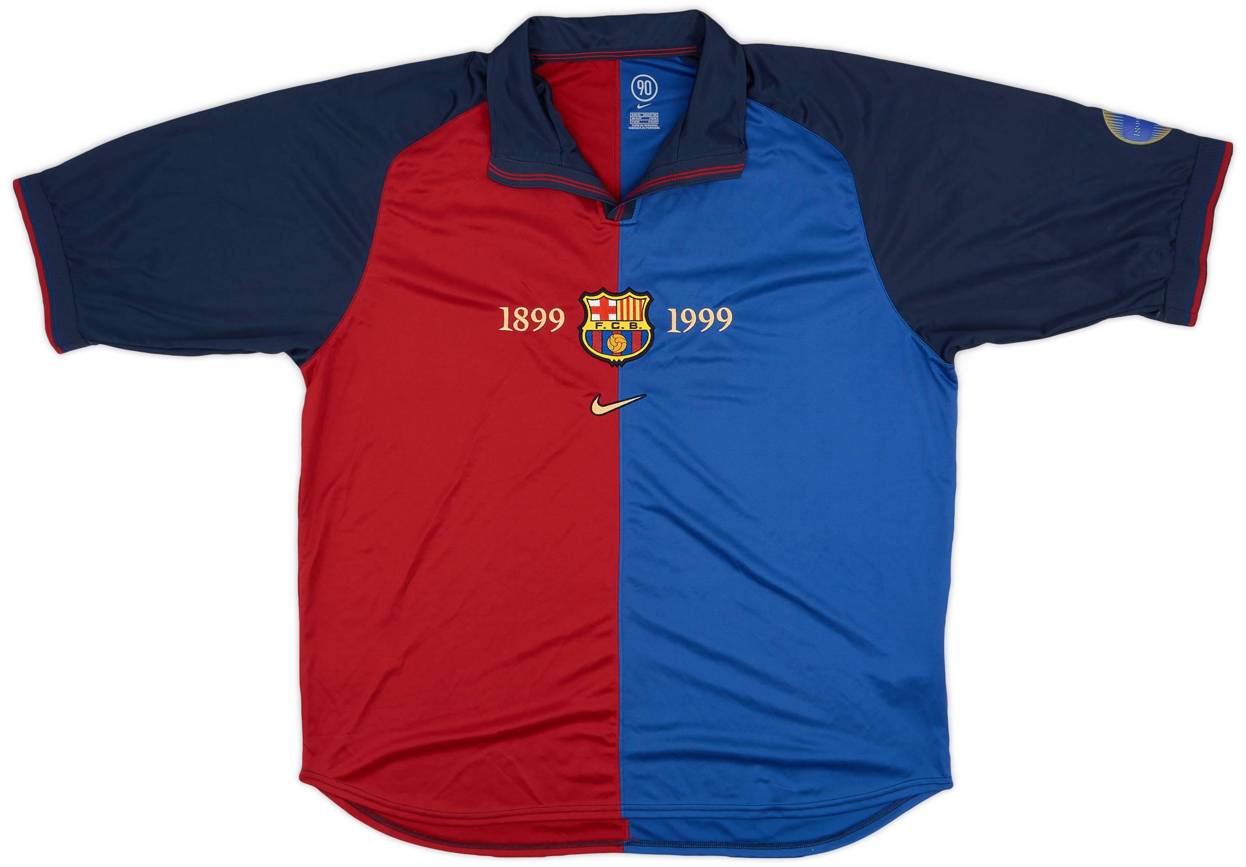 2004-05 Barcelona Nike Retro 1999-00 Centenary Home Shirt