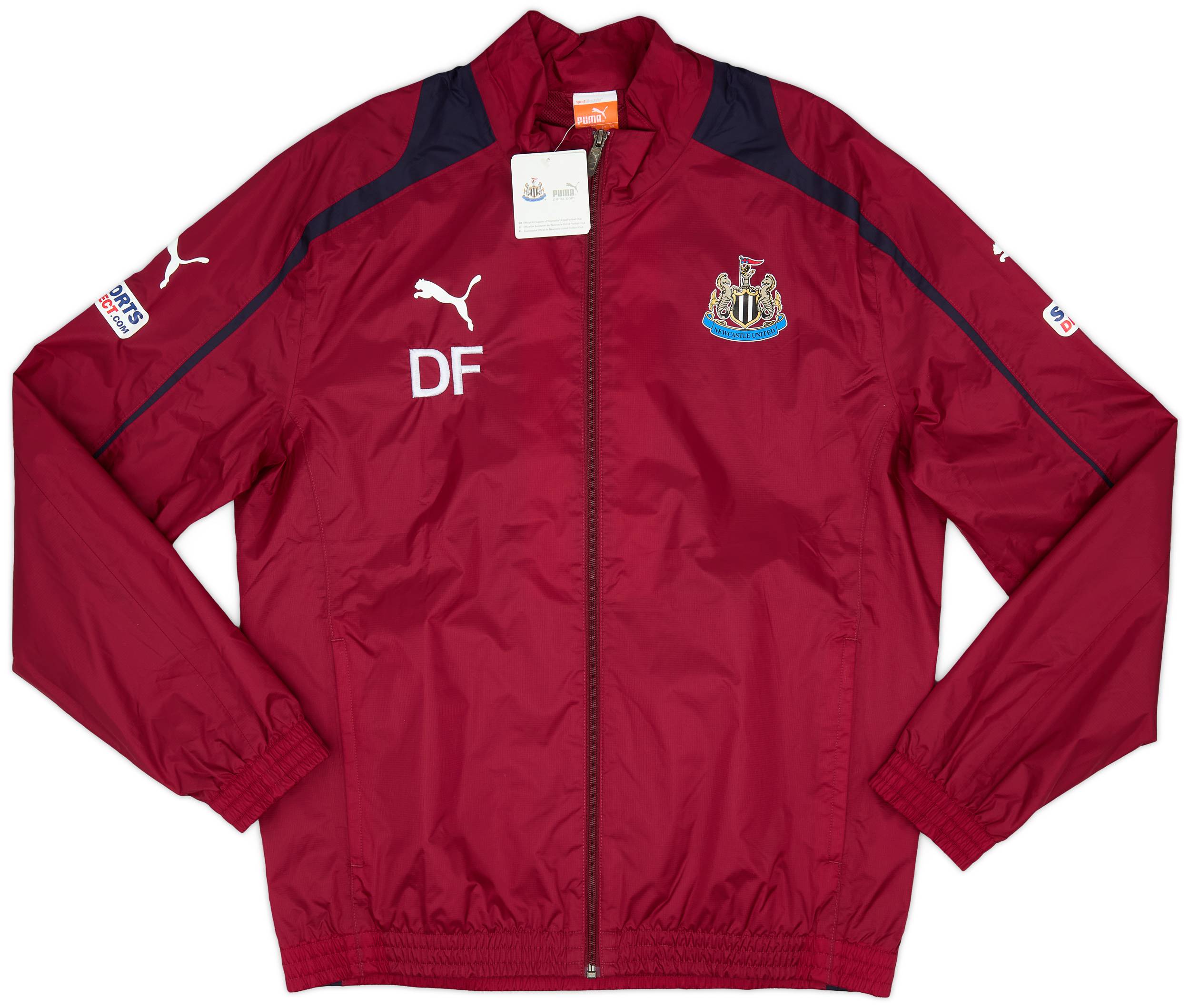 2012-13 Newcastle Staff Issue Puma Rain Jacket (DF) (L)