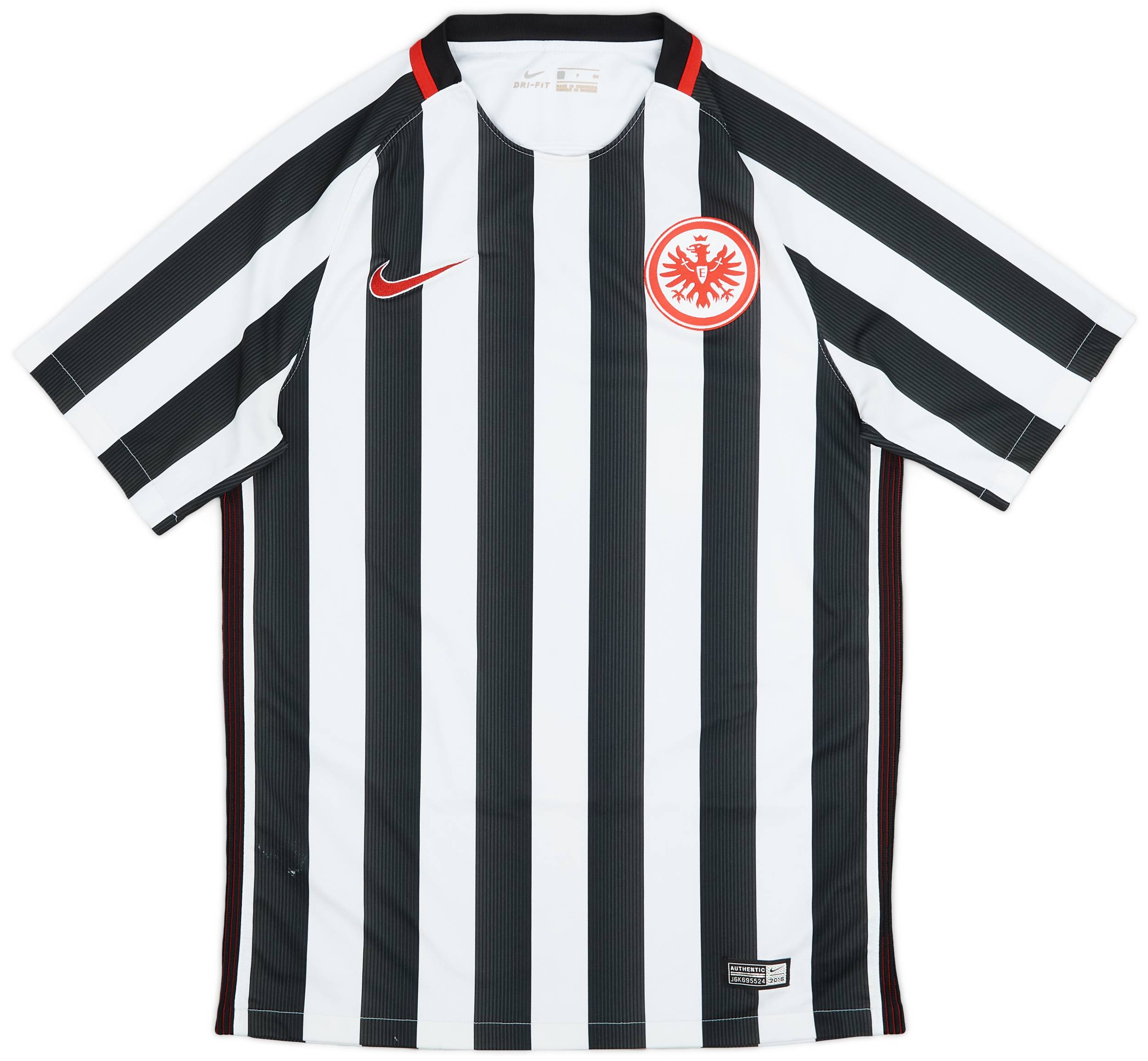 2016-17 Eintracht Frankfurt Home Shirt - 6/10 - (S)