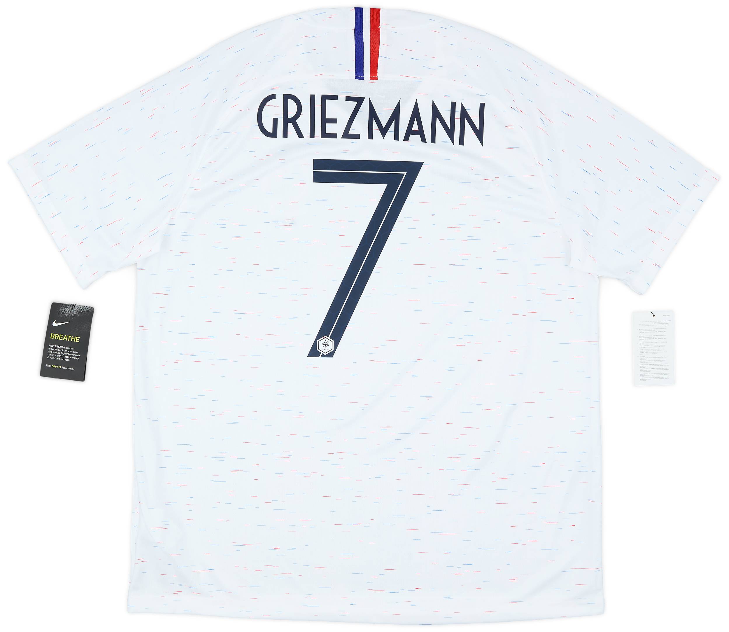 ブランド雑貨総合 2018 France (XL) #7 Griezmann Shirt Away ウェア