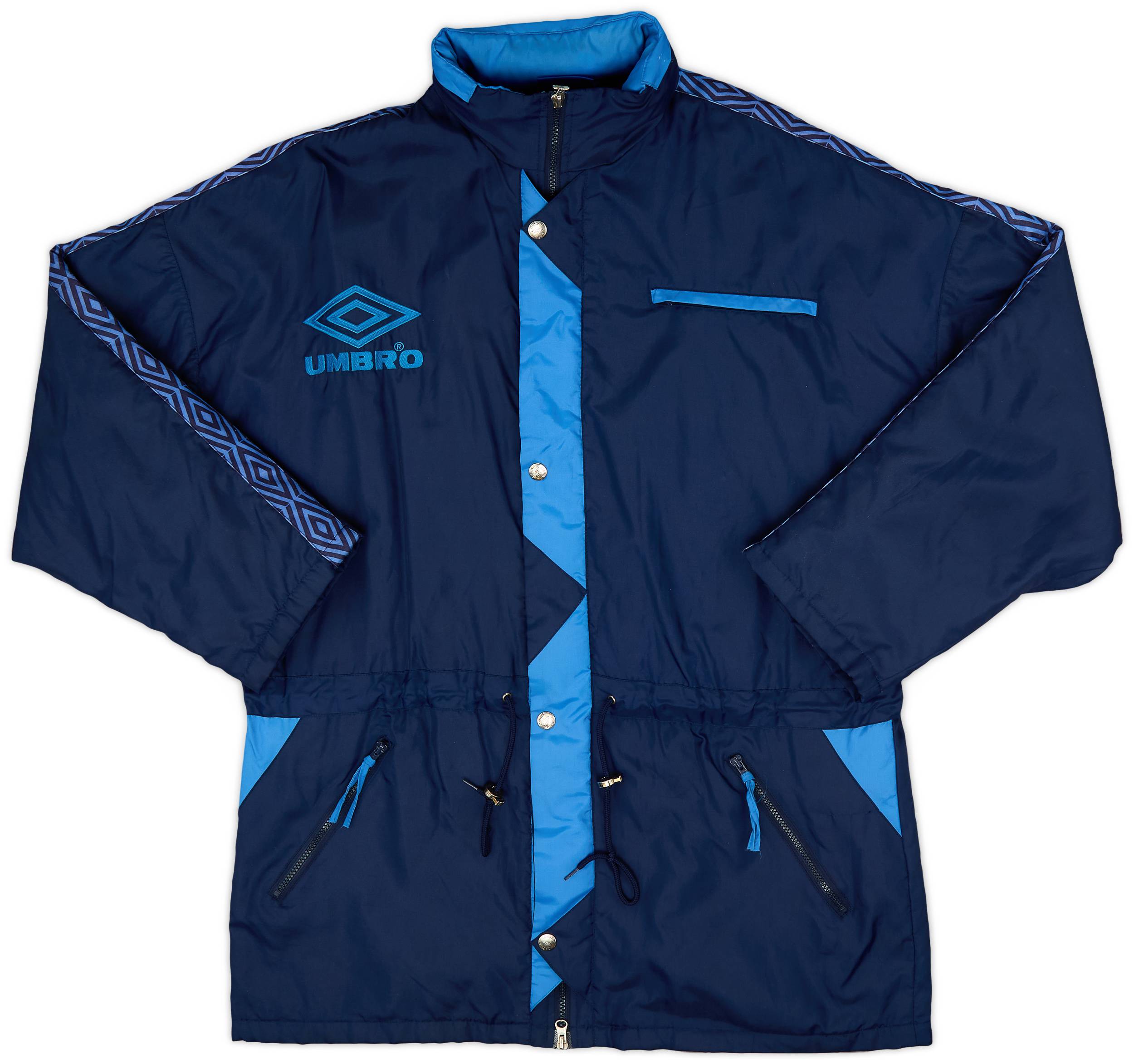 ウェア 90S VINTAGE UMBRO soccer BENCH COAT XL 1990s Umbro Template Padded Bench Coat - 9/10 - (XL)