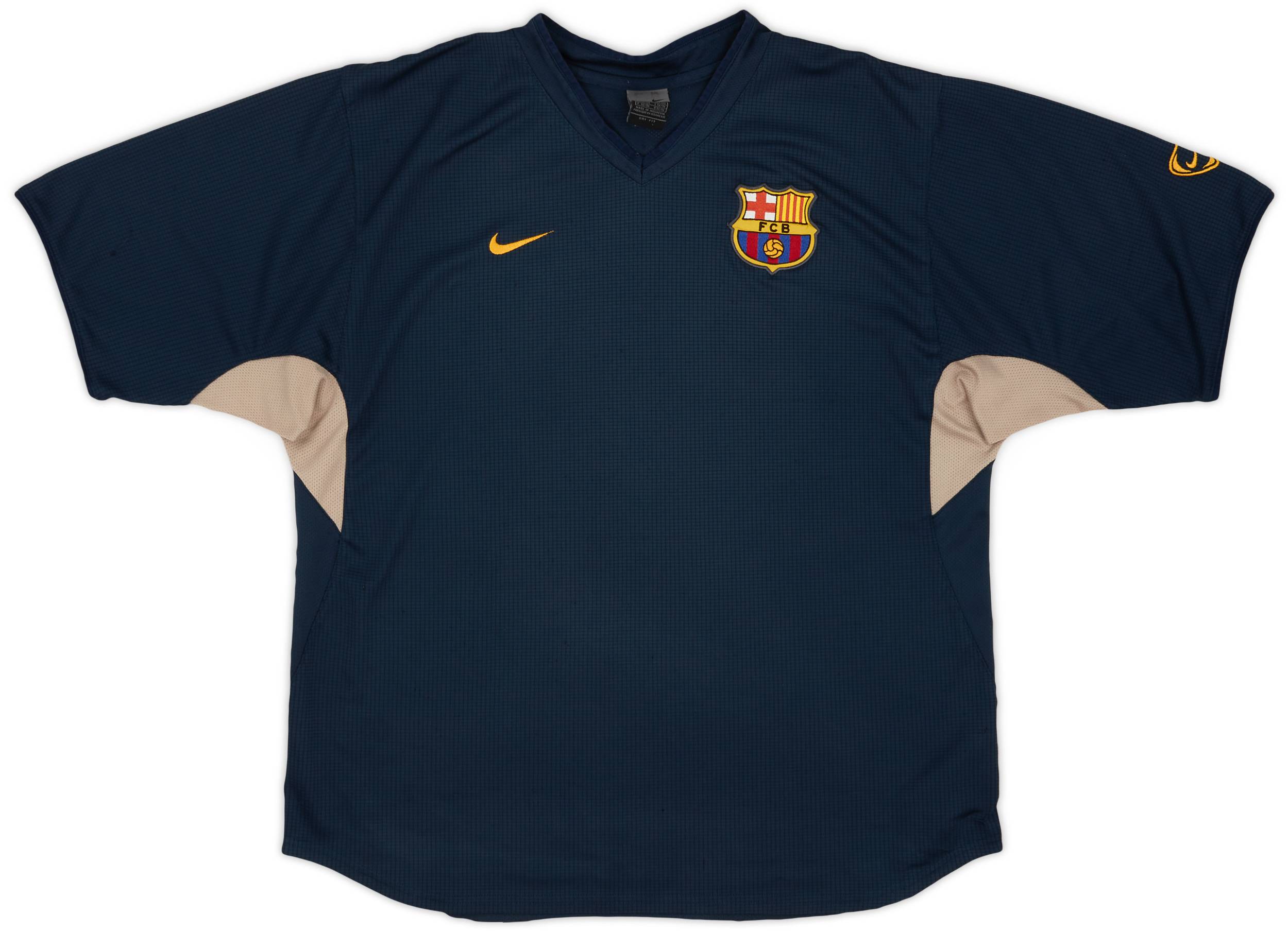 2001-02 Barcelona Nike Training Shirt - 6/10 - (L)