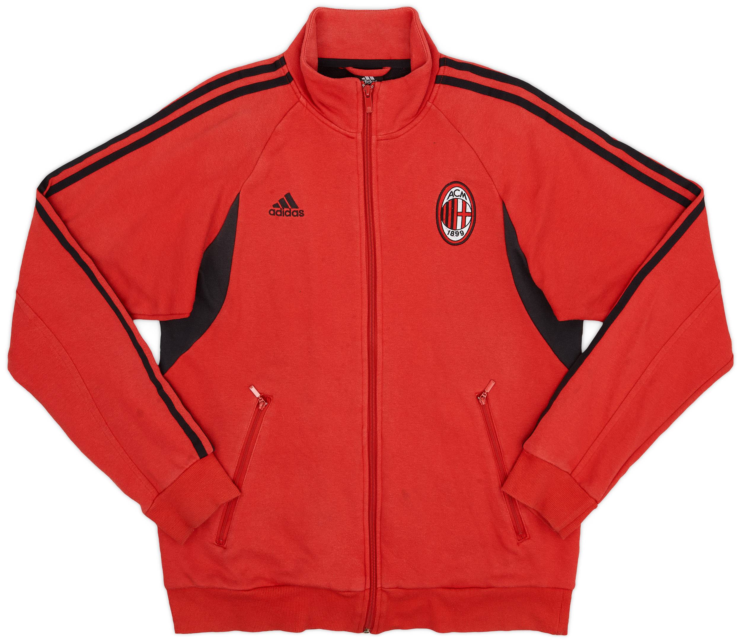 2008-09 AC Milan adidas Track Jacket - 8/10 - (L)