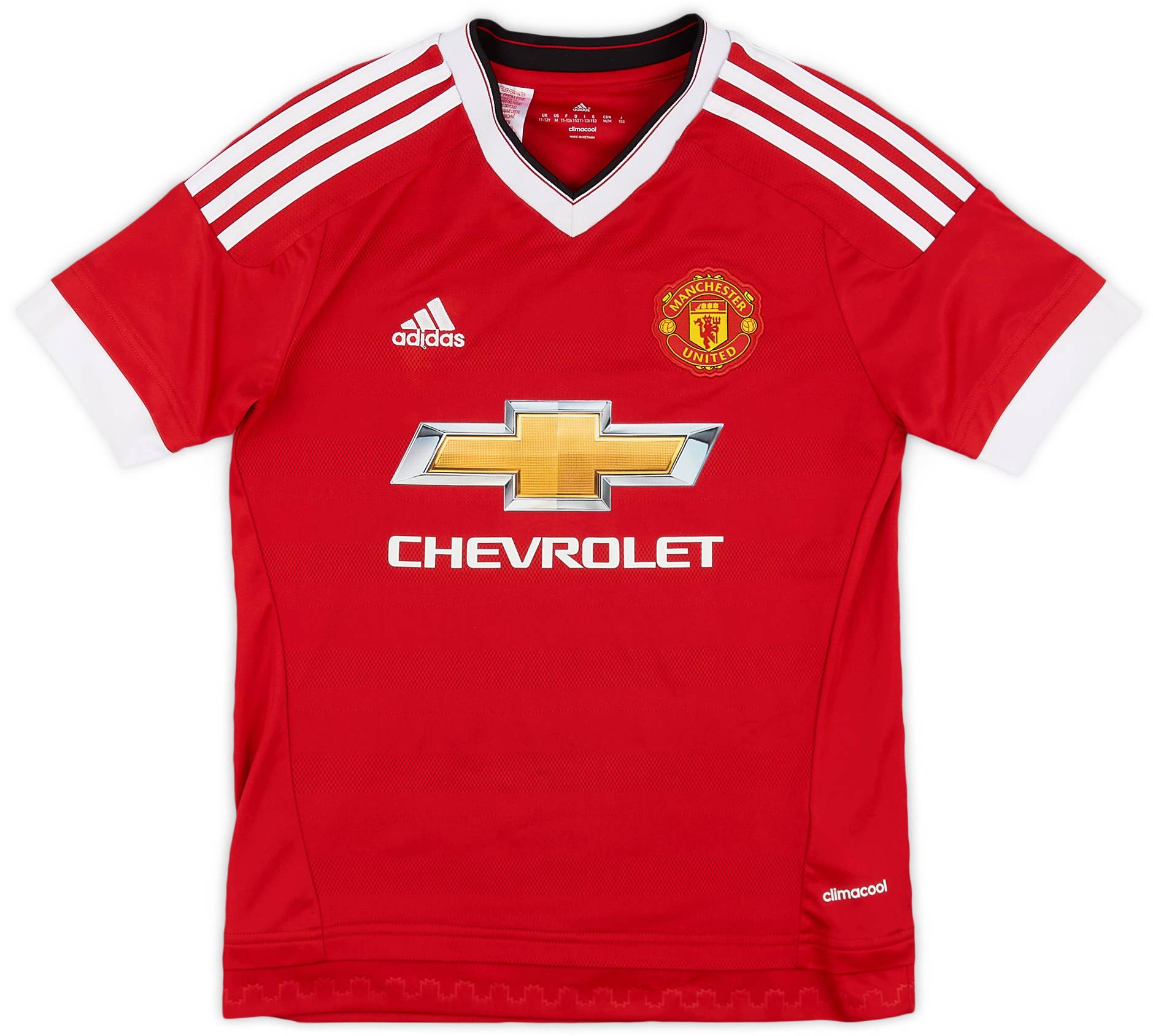 2015-16 Manchester United Home Shirt - 8/10 - (M.Boys)
