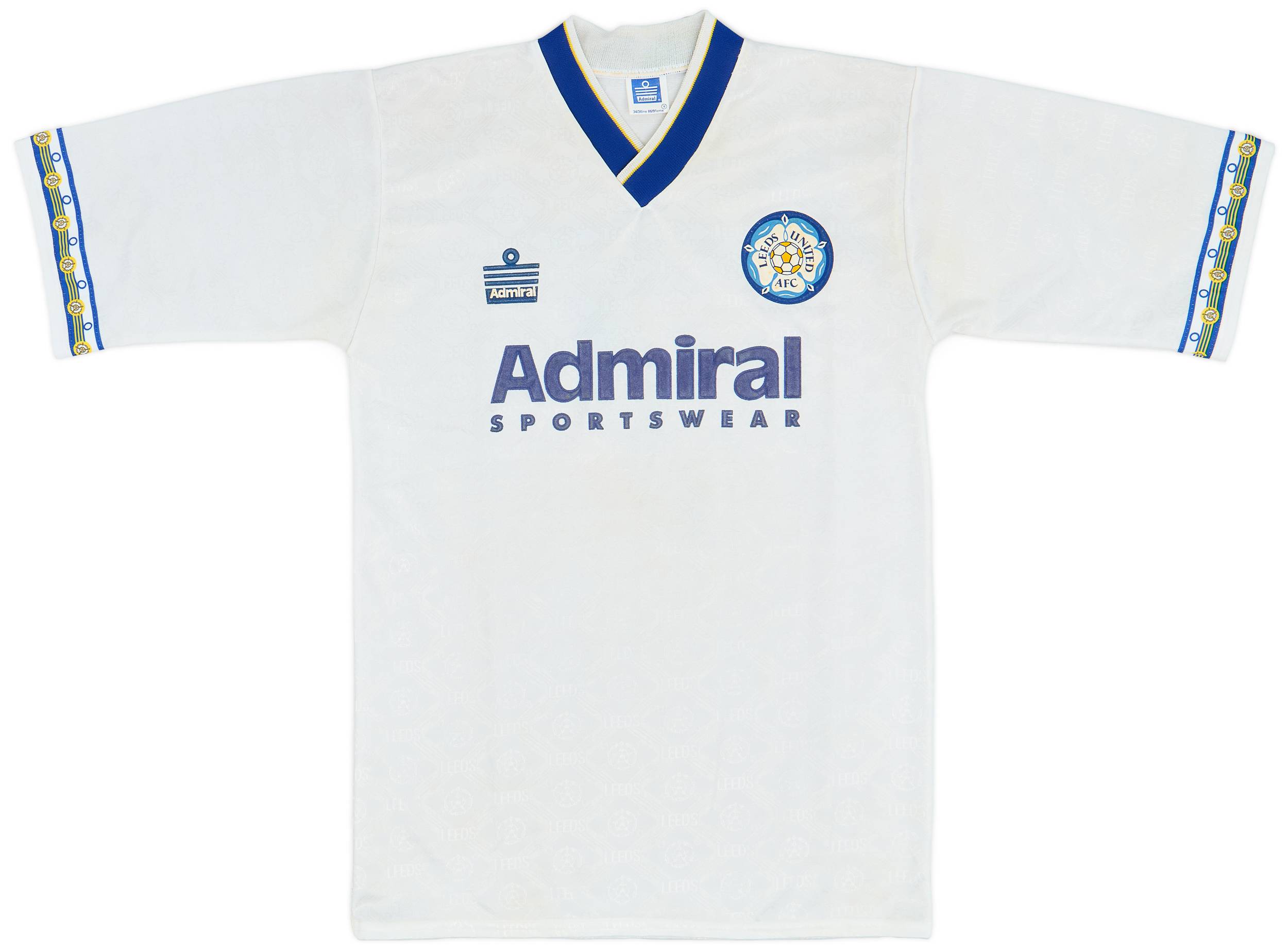 1992-93 Leeds United Home Shirt #7 - 9/10 - (S)