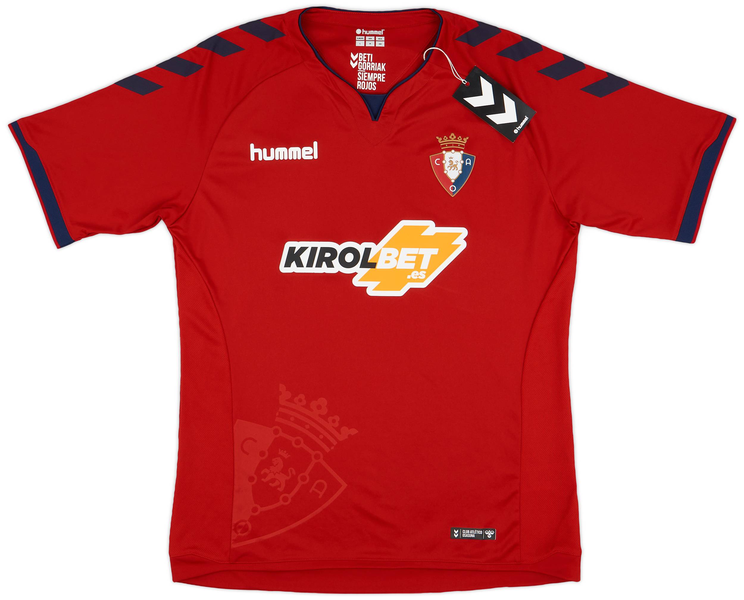 2018 19 Osasuna Home Shirt L