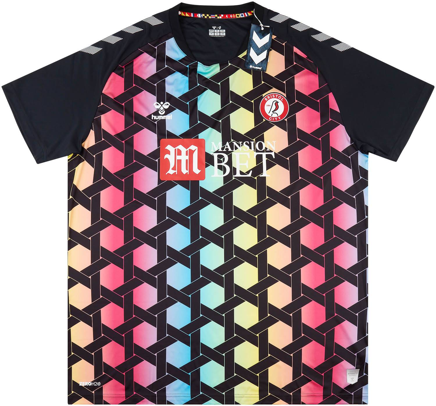 Hummel Bristol City Goalie Kit Bristol City Goalkeeper Kit 2020 21 Top