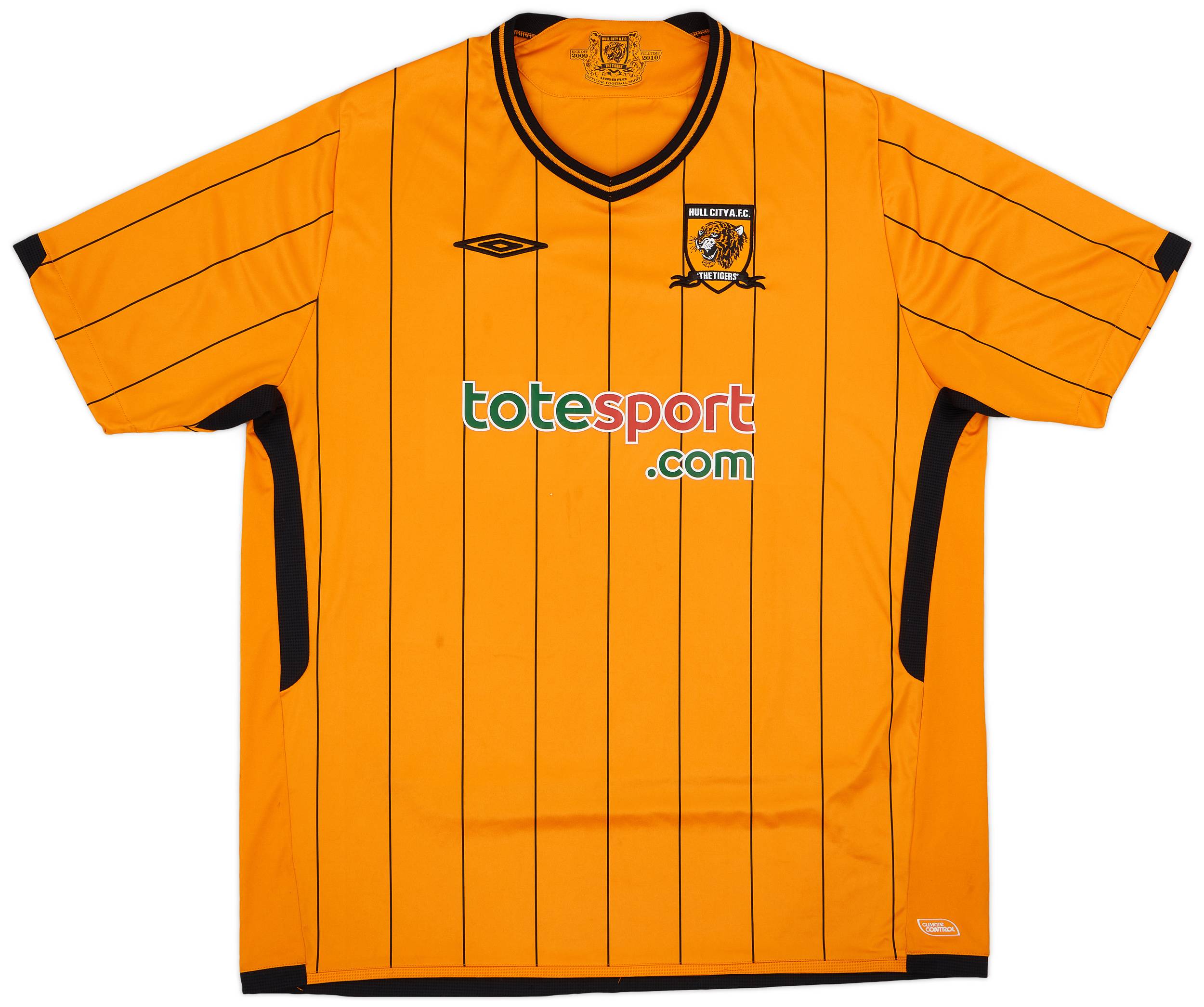 2009-10 Hull City Home Shirt - 8/10 - (XL)
