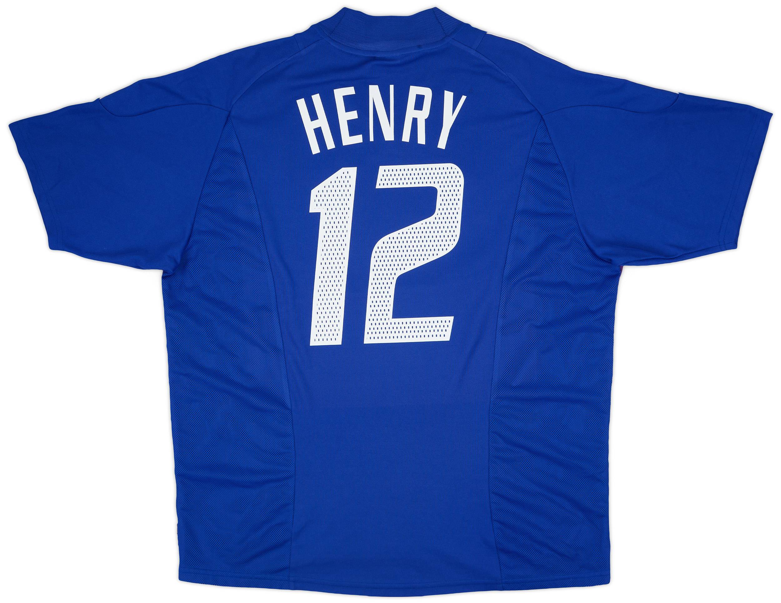 2002-04 France Home Shirt Henry #12 - 6/10 - (XL)