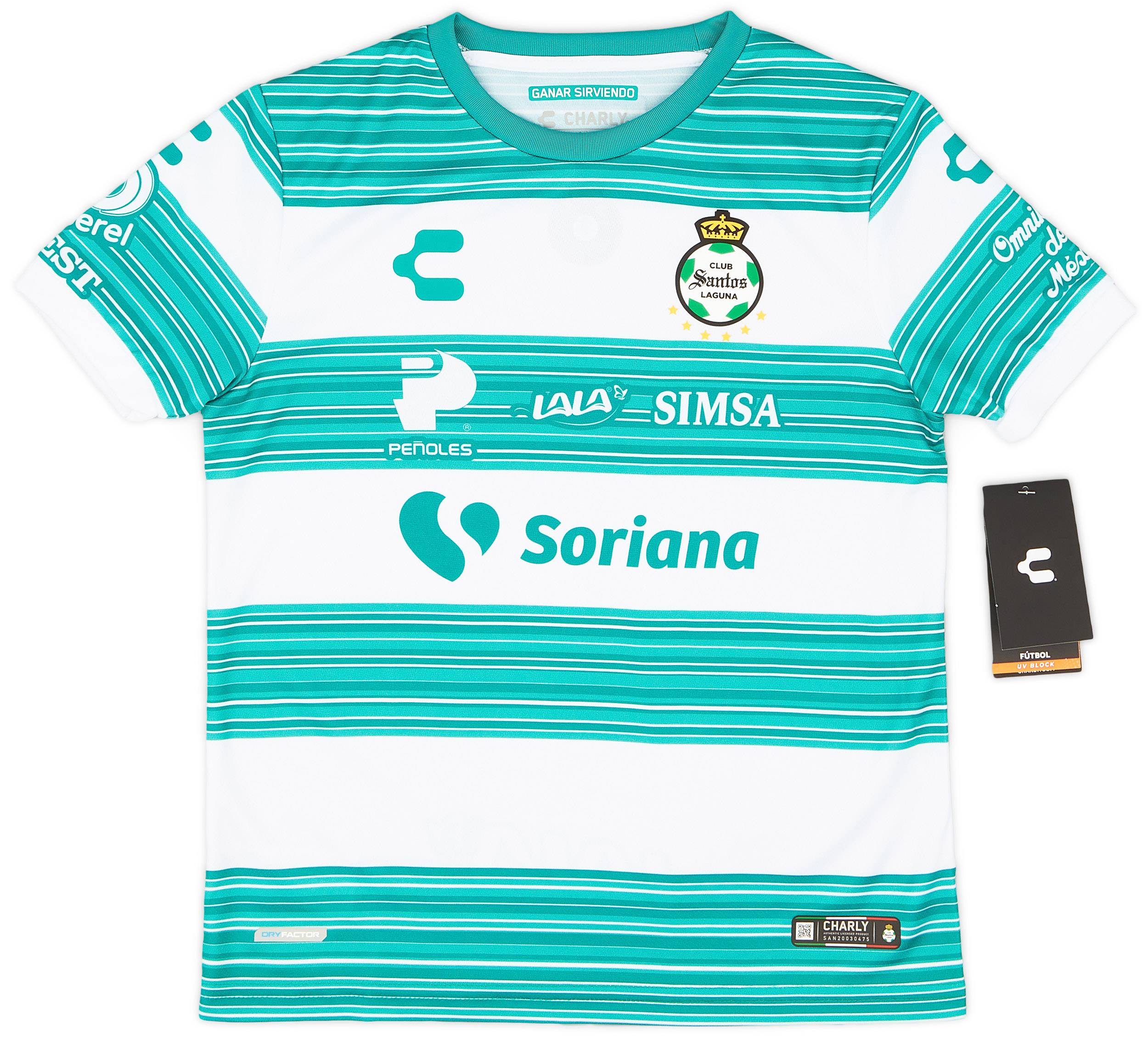 2020-21 Santos Laguna Home Shirt (M.Kids)