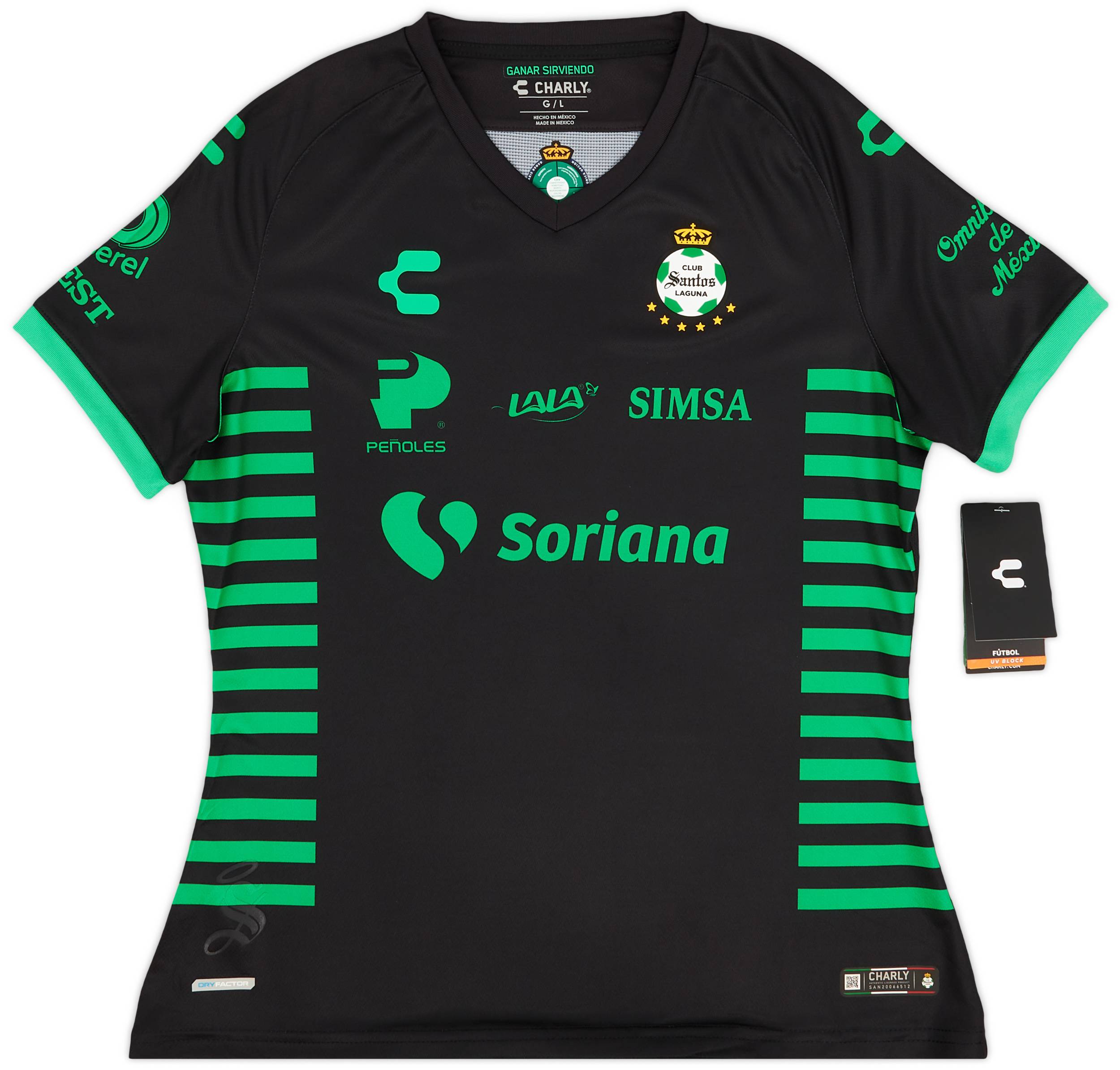 2020 21 Santos Laguna Away Shirt Women s