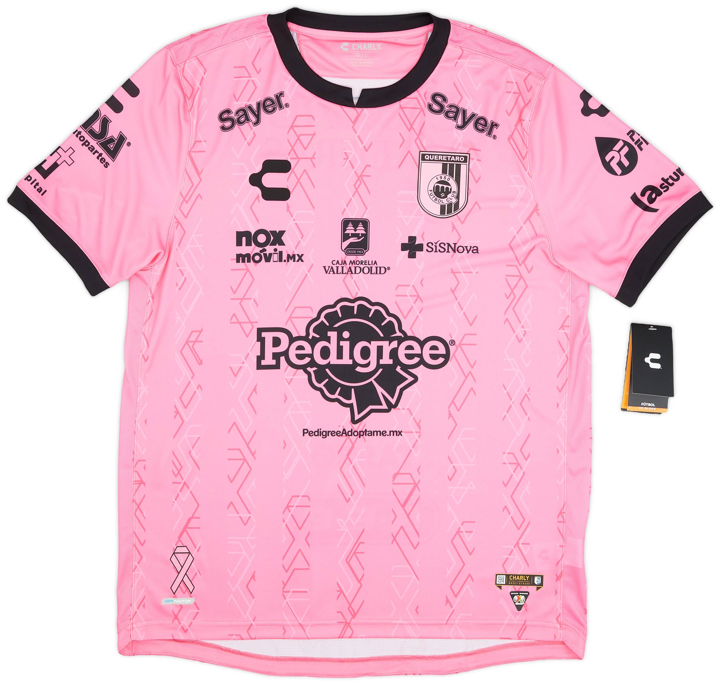 Pachuca Pink Football Kits 2021 2021-22 Queretaro 'Pink October