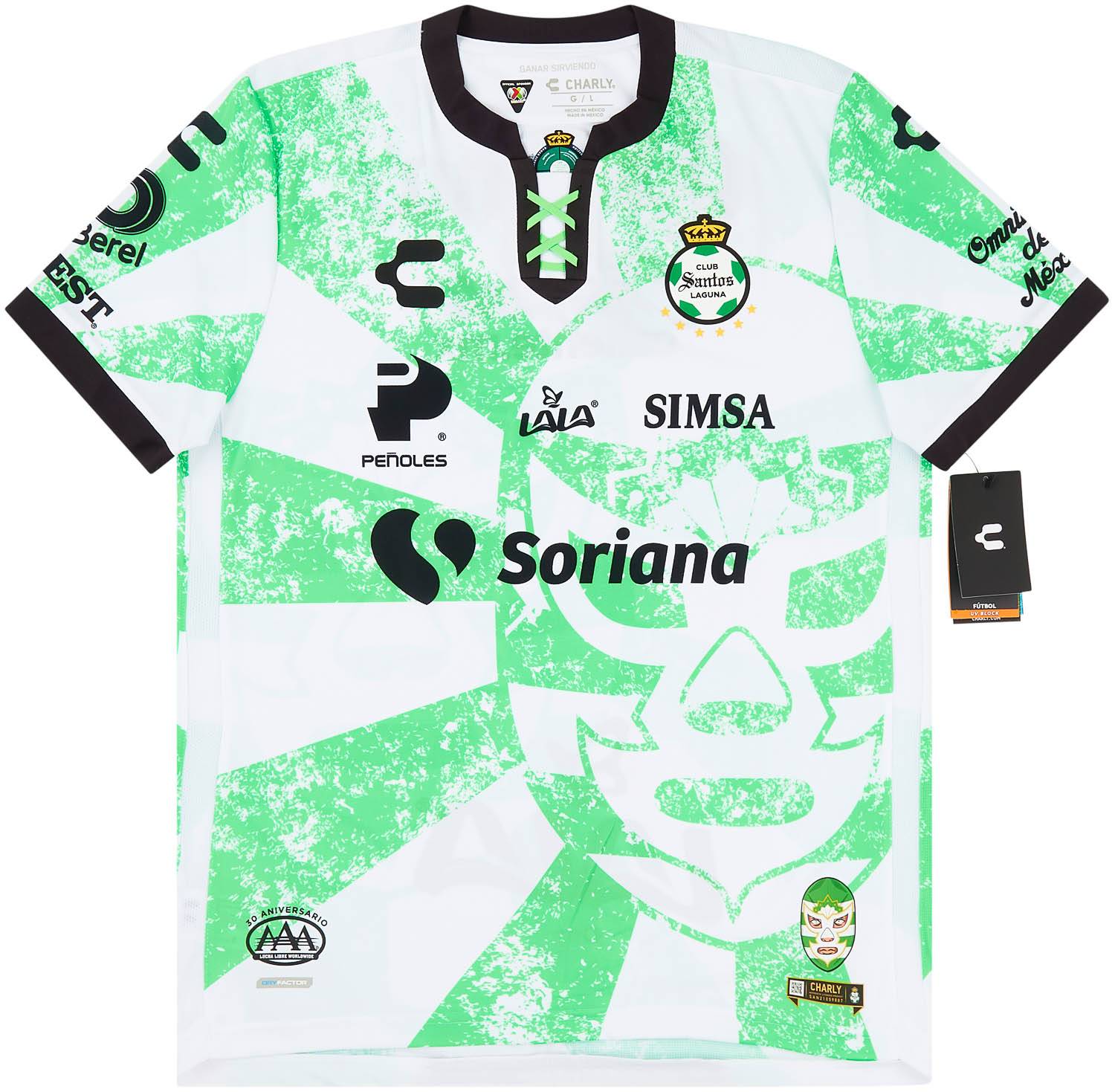 2021-22 Santos Laguna 'Lucha Libre' Special Edition Shirt