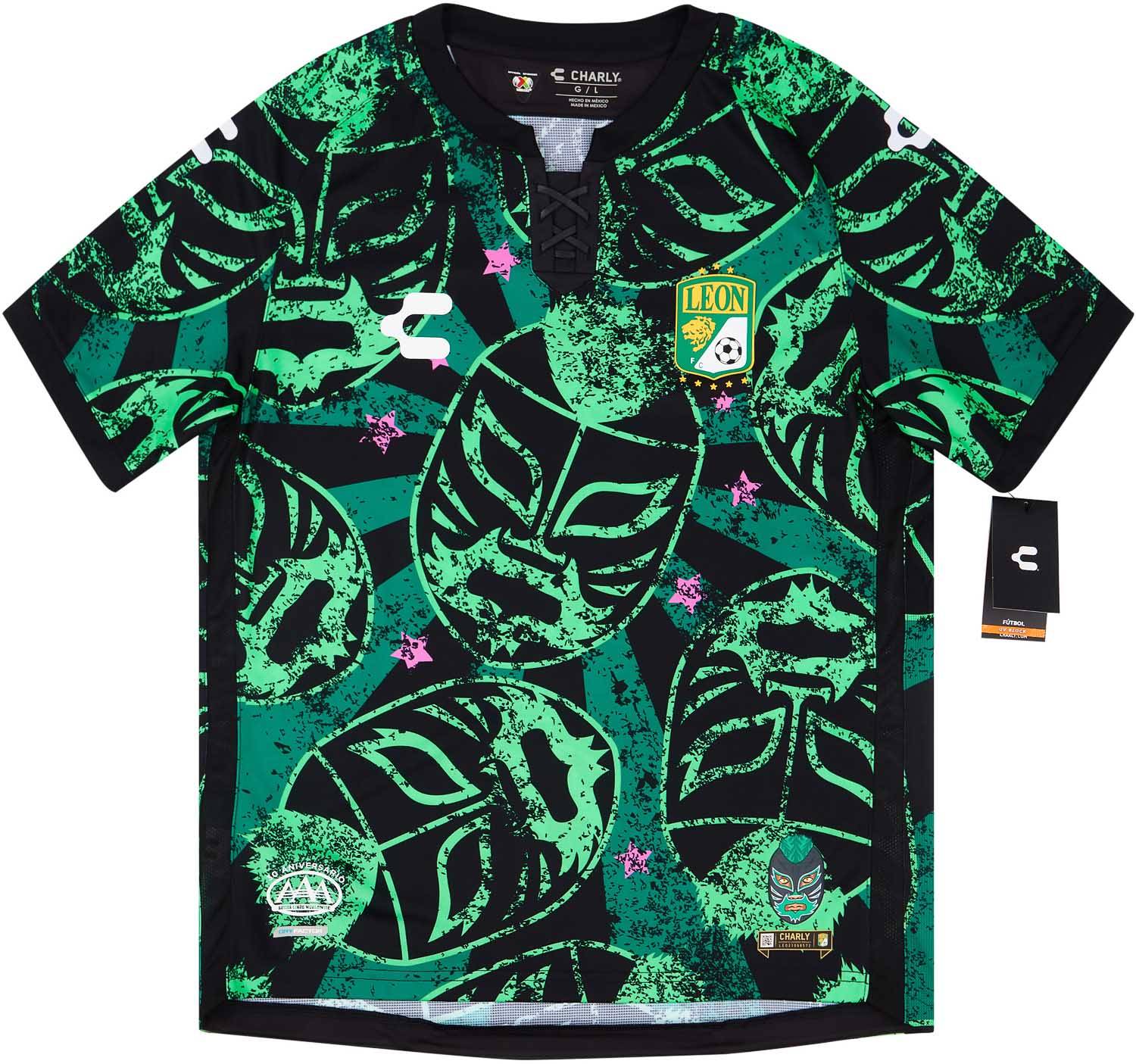 2021-22 Club León Special Edition 'Lucha Libre' Shirt