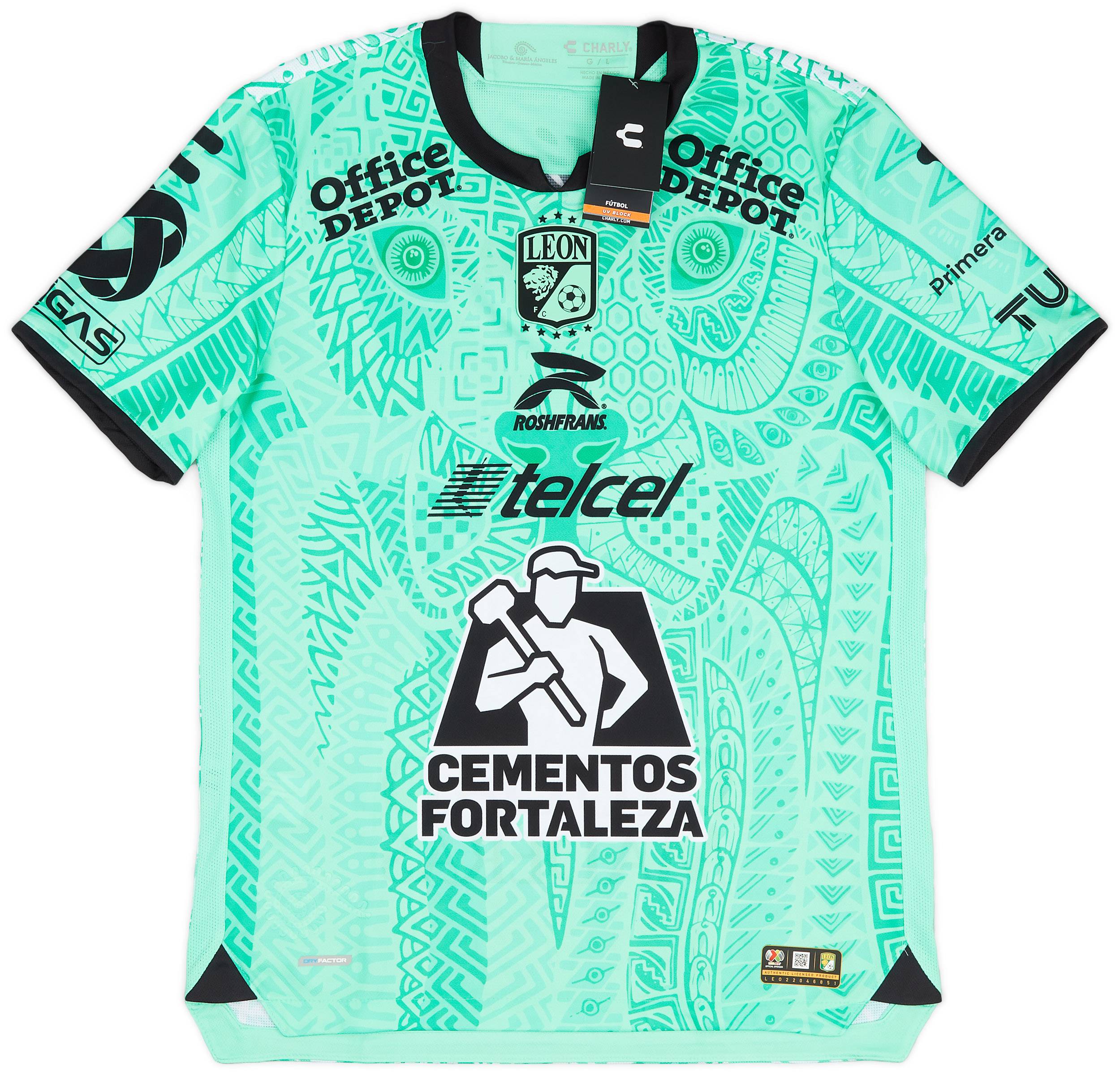 激レア！León FC 新聞デザイン シャツ　Club León 激レア！León FC 新聞デザイン シャツ Club León