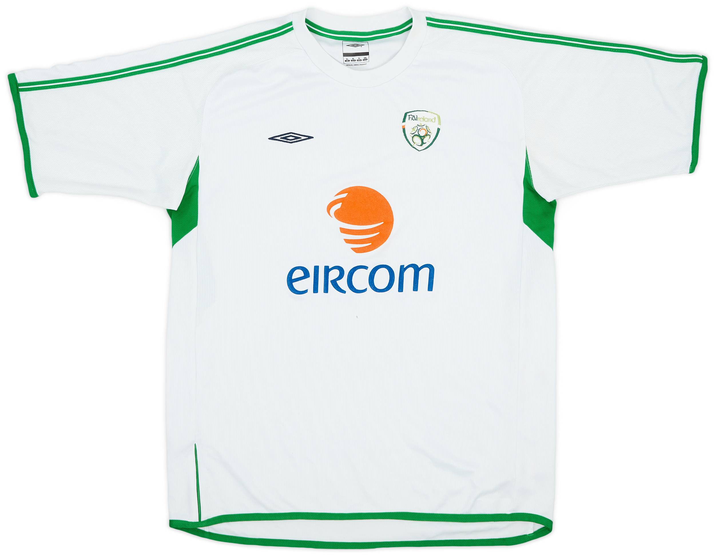 2004-05 Ireland Umbro Training Shirt - 8/10 - (XL) 2004-05 Ireland Umbro Training Shirt - 8/10 - (XL)