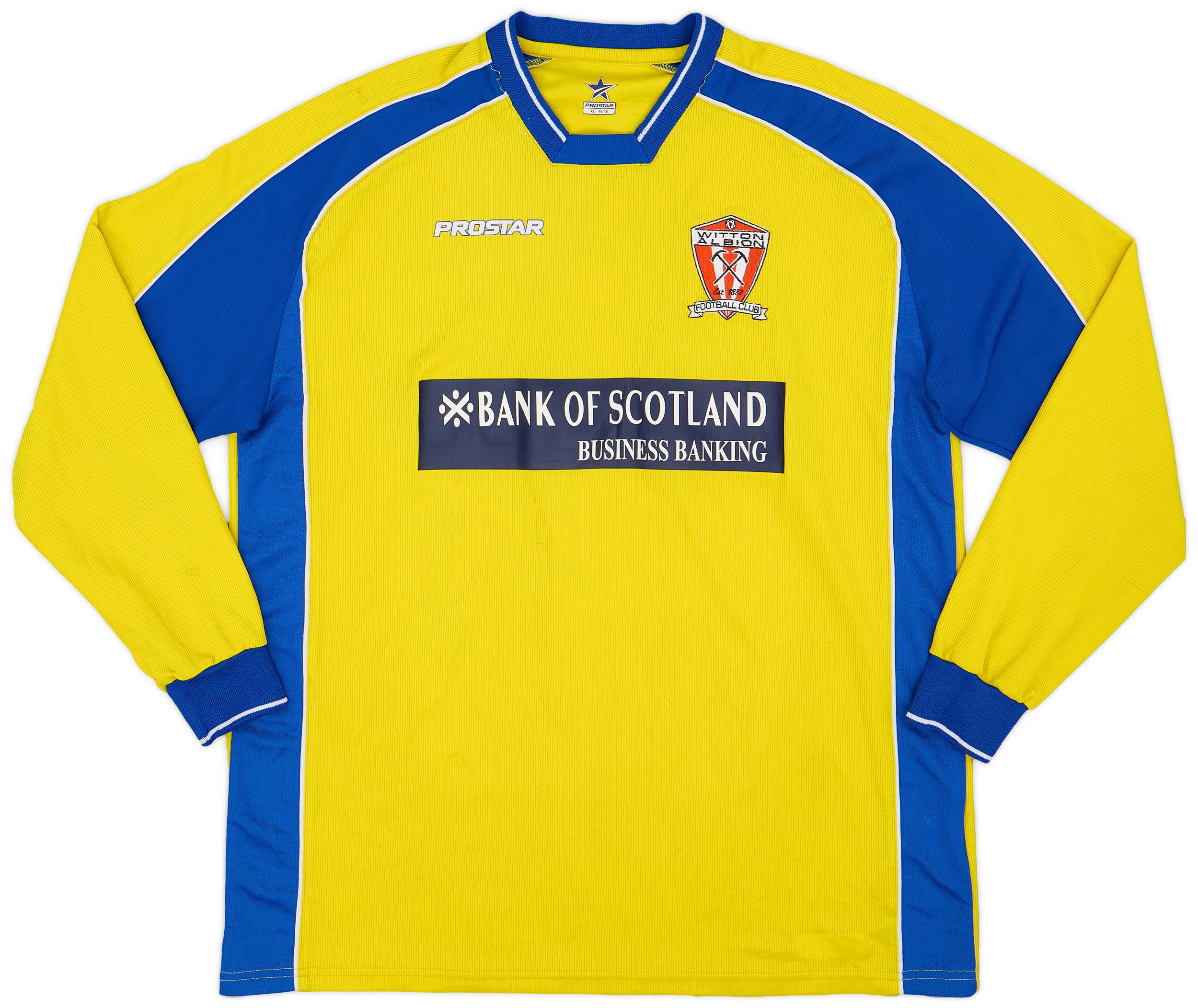 2003-04 Witton Albion Away L/S Shirt #17 - 7/10 - (XL)