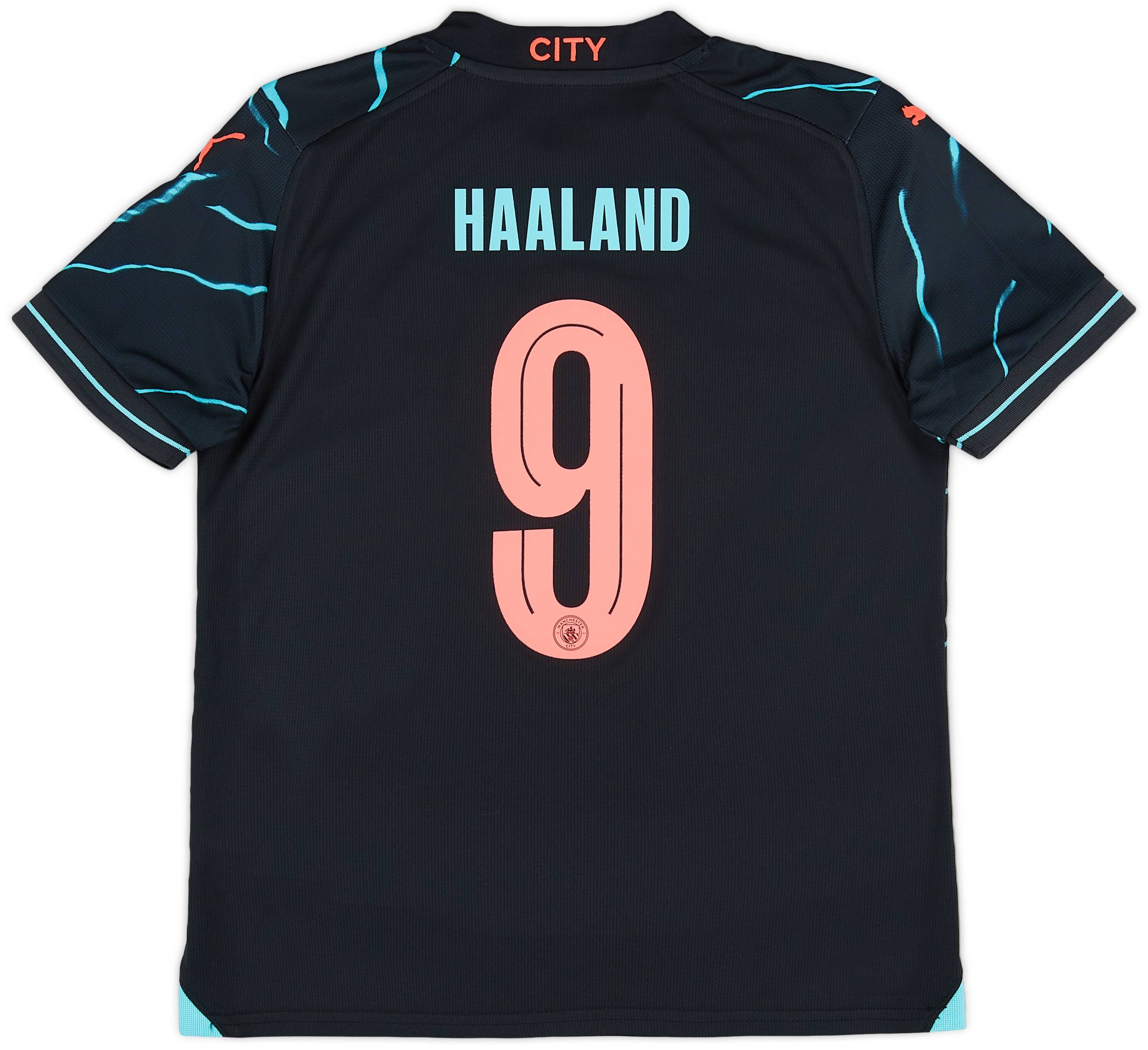 2023-24 Manchester City Third Shirt Haaland #9 (KIDS)