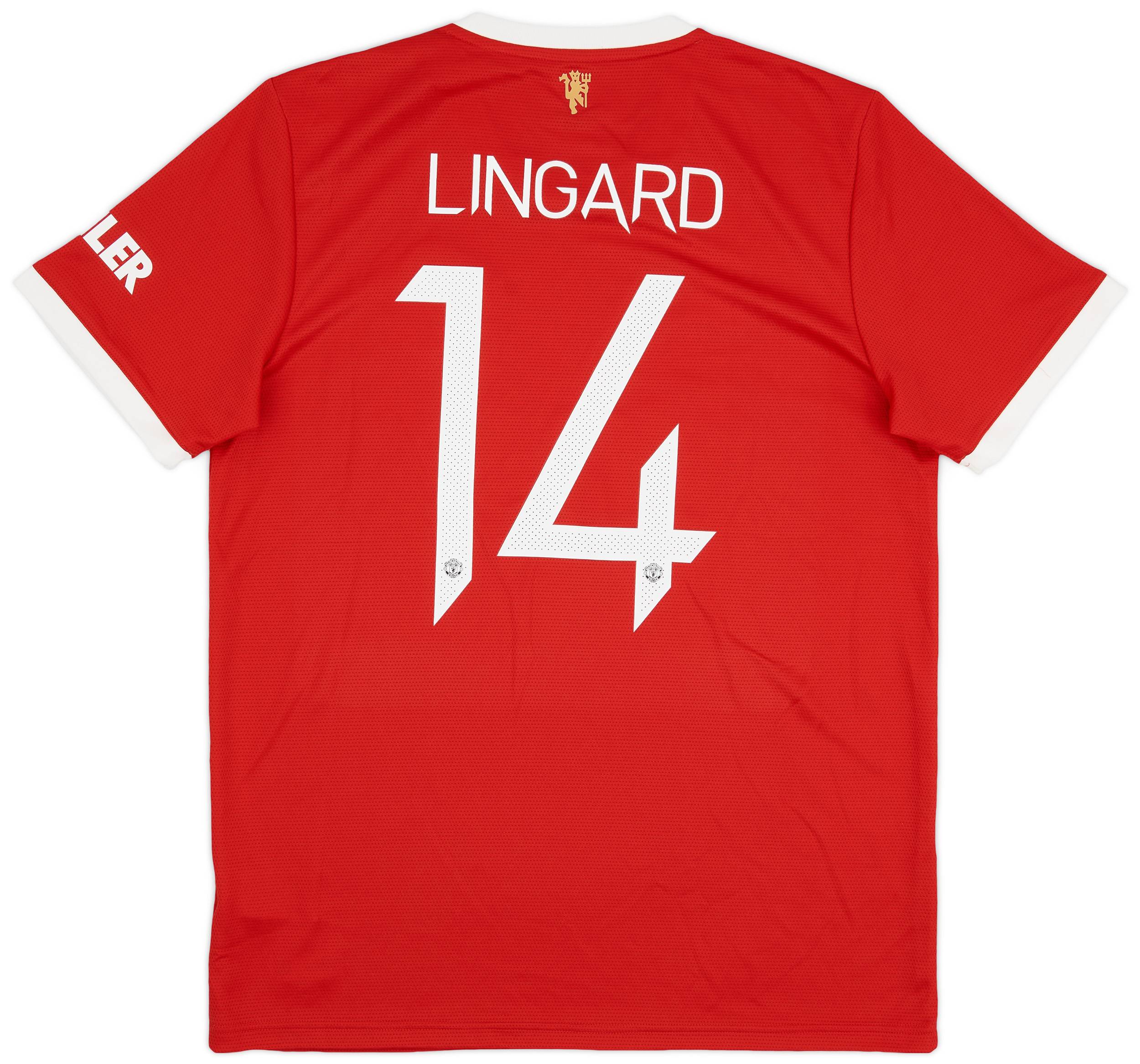 2021-22 Manchester United Home Shirt Lingard #14 (L)