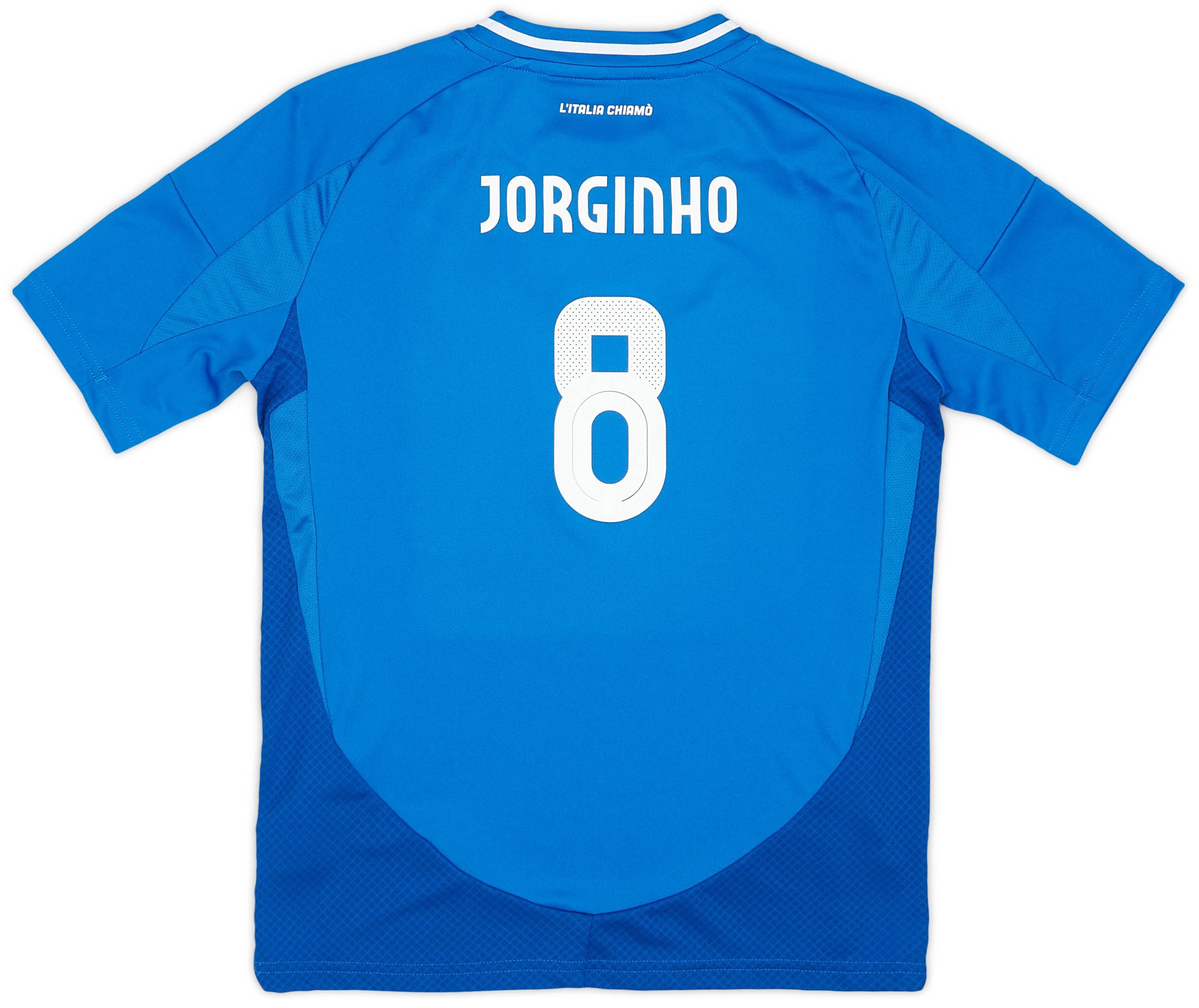 2024-25 Italy Home Shirt Jorginho #8 (KIDS)
