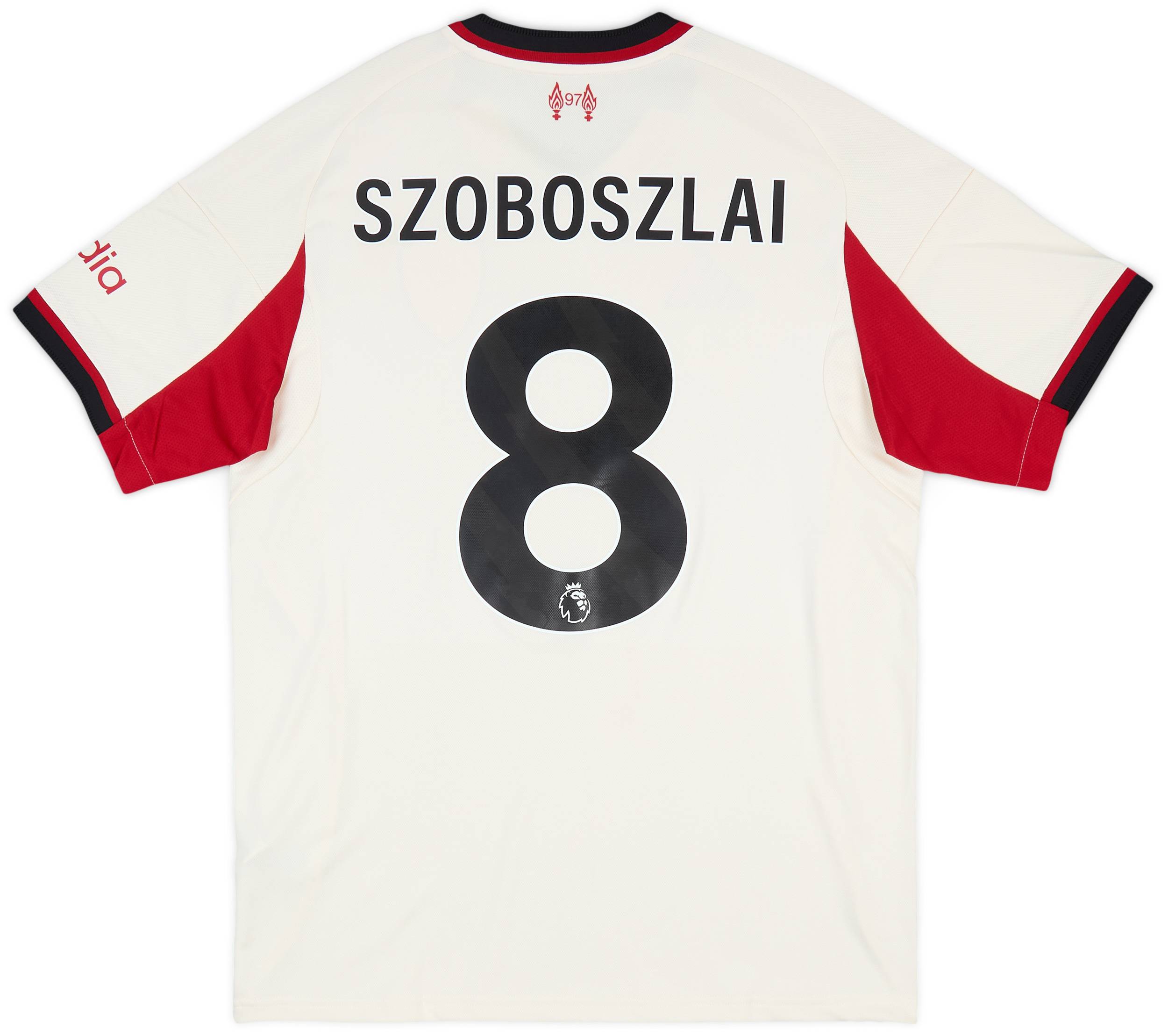 2025-26 Liverpool Away Shirt Szoboszlai #8