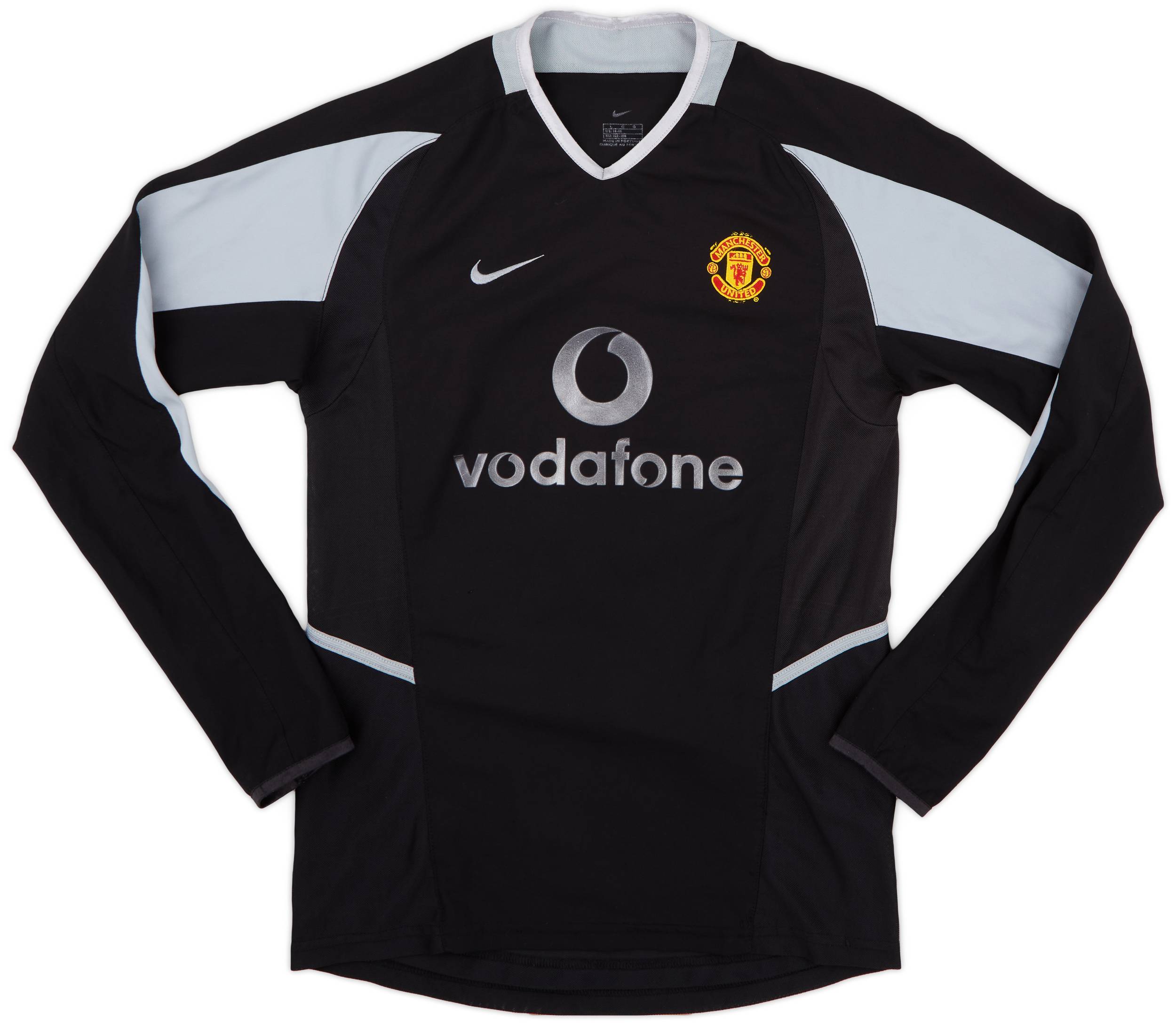 2002-04 Manchester United GK Shirt - 8/10 - (L.Boys)