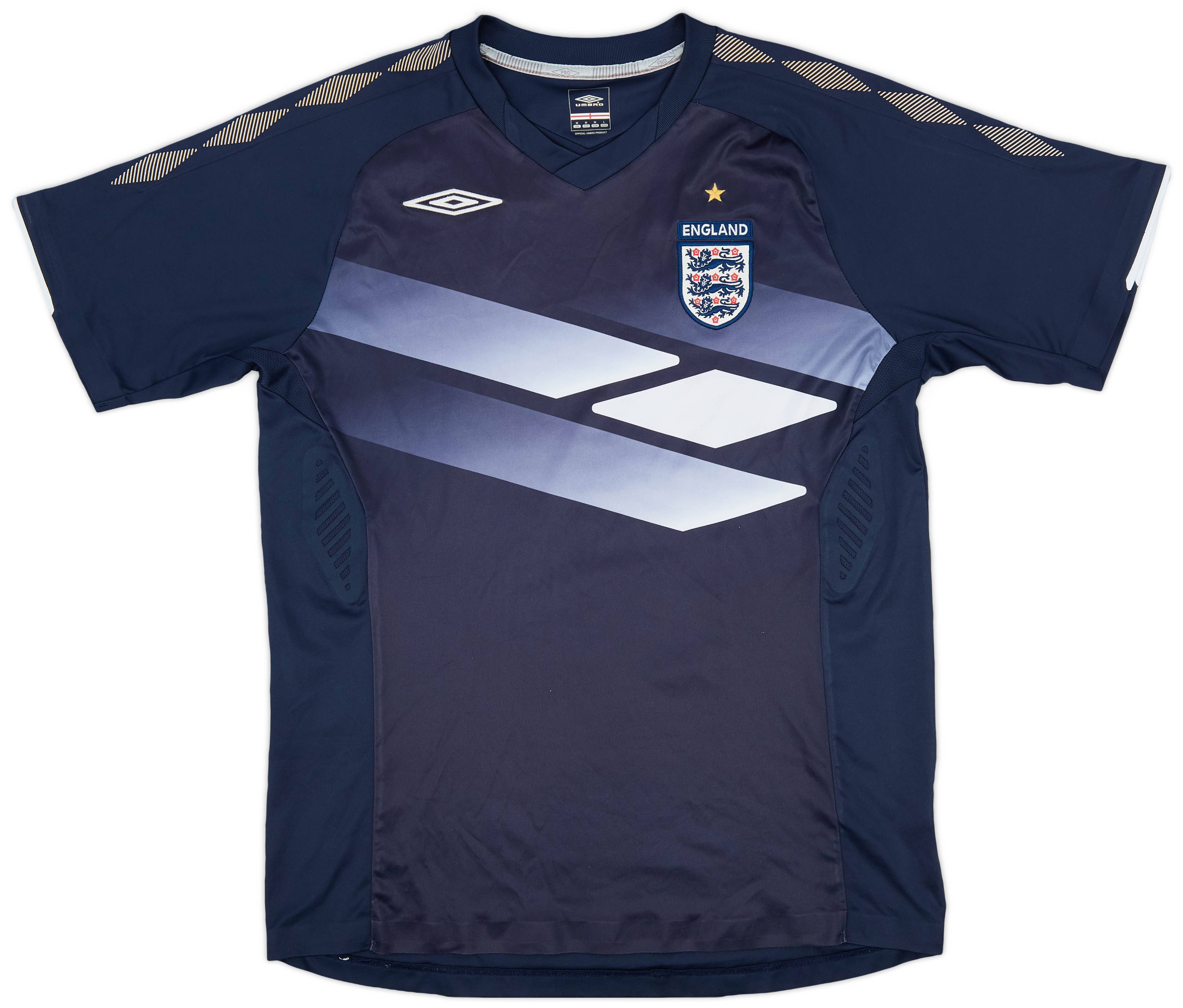 2006-07 England Umbro Training Shirt - 8/10 - (M)