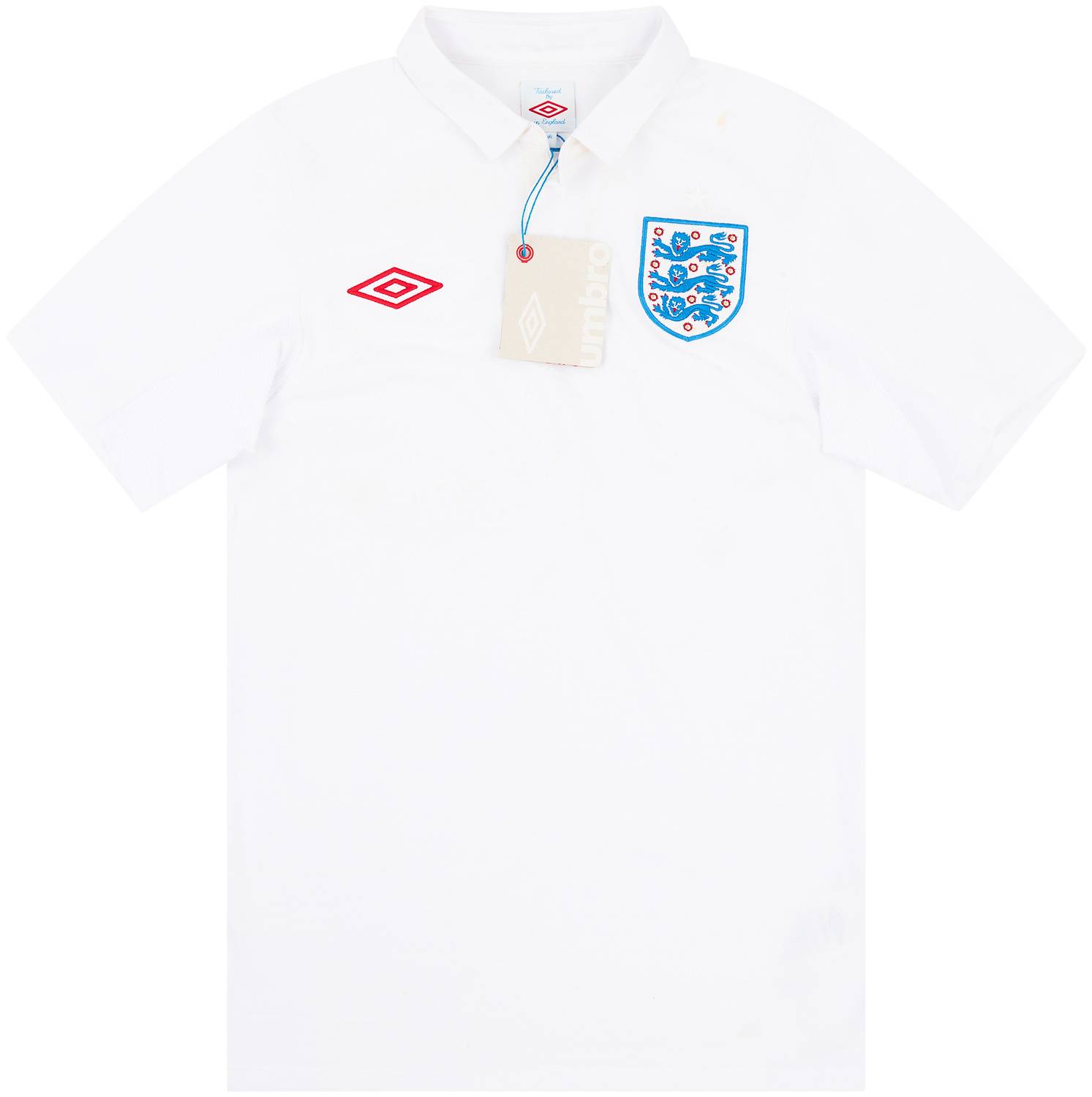 2009-10 England Home Shirt - 8/10