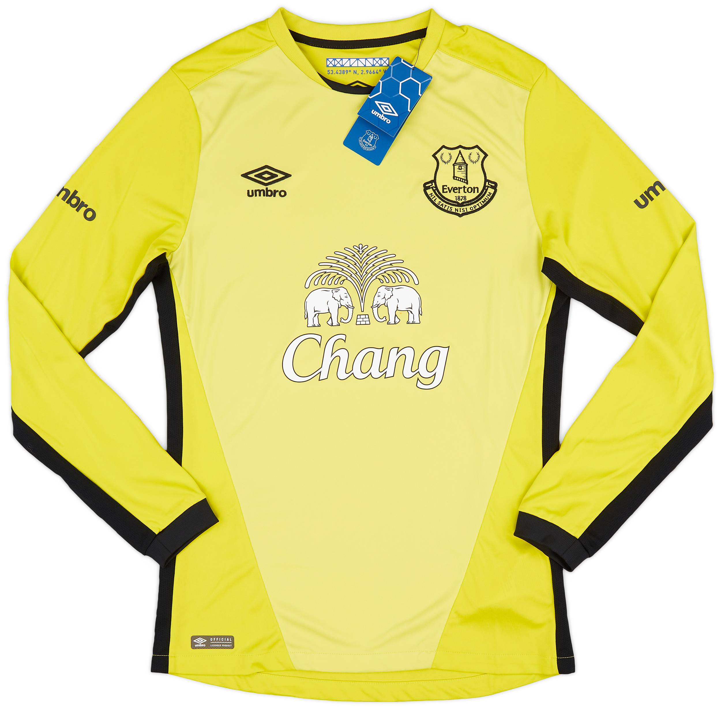 2017 18 Everton GK Shirt S