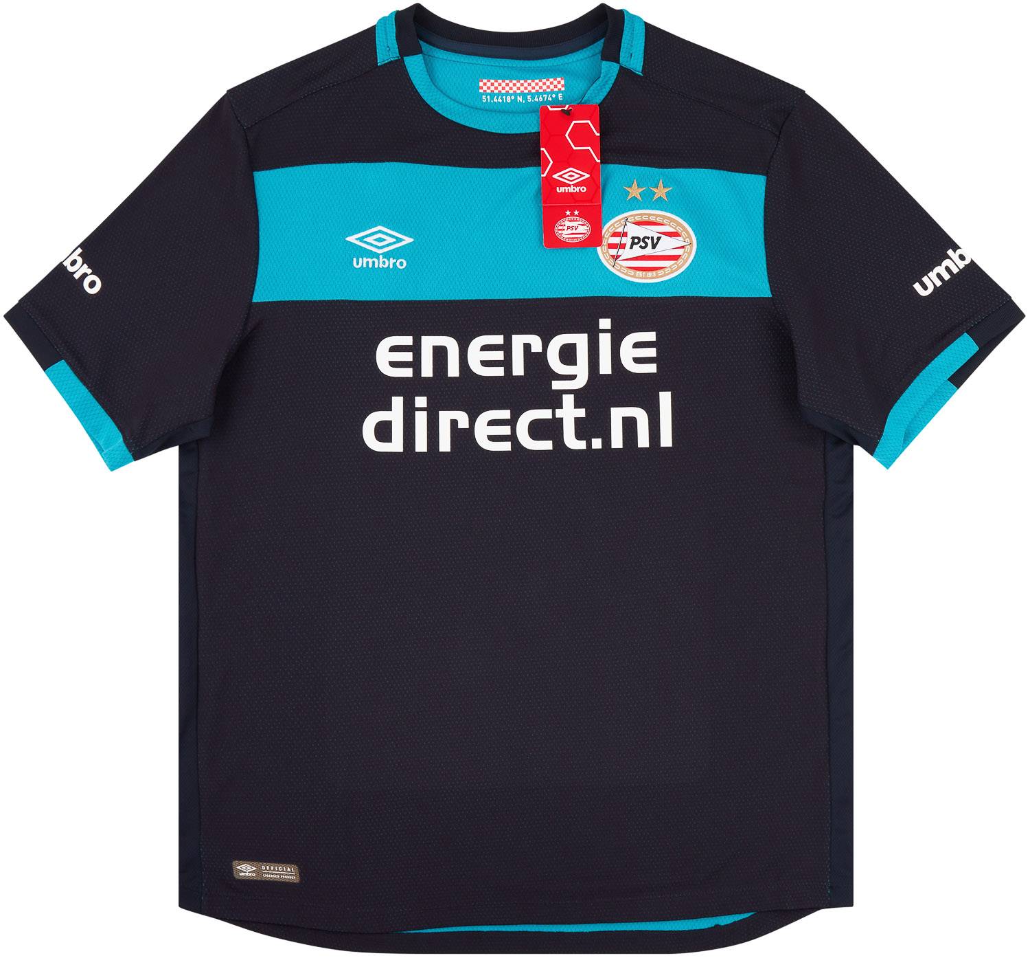 2016-17 PSV Away Shirt