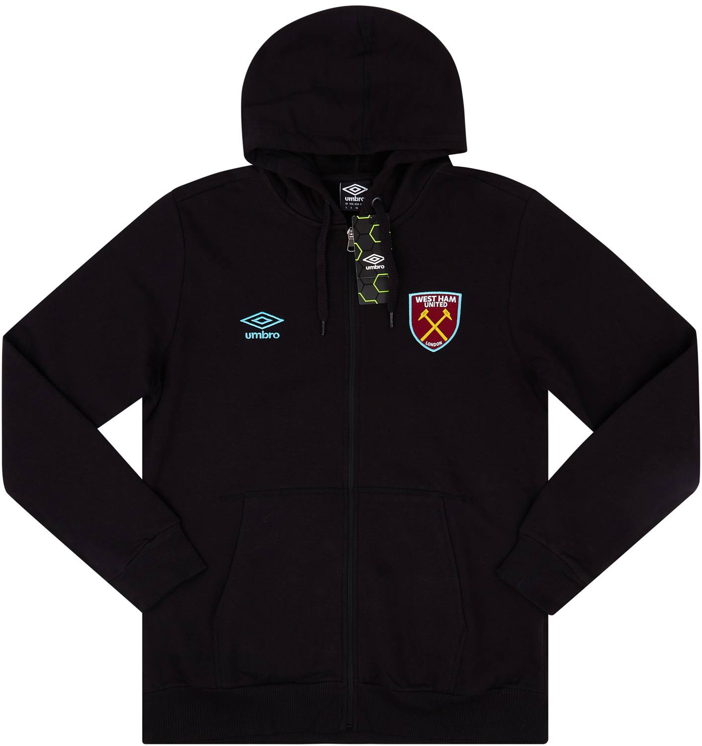 2021-22 West Ham Umbro Hooded Jacket