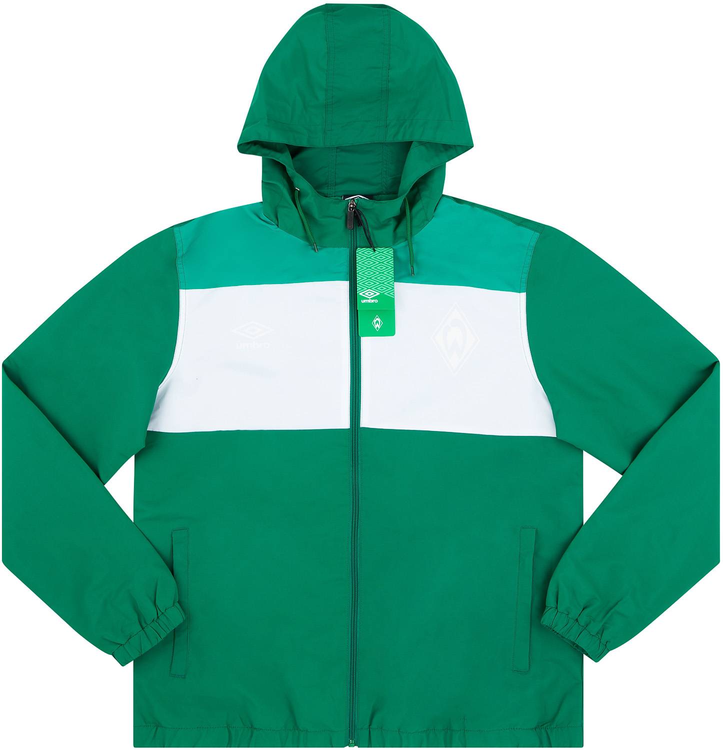 2020-21 Werder Bremen Umbro Windbreaker Jacket (S)