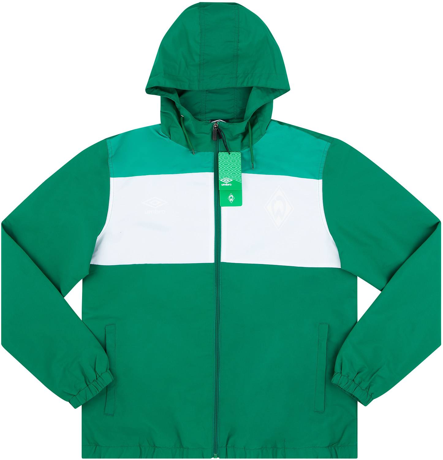 2020-21 Werder Bremen Umbro Windbreaker Jacket (M)