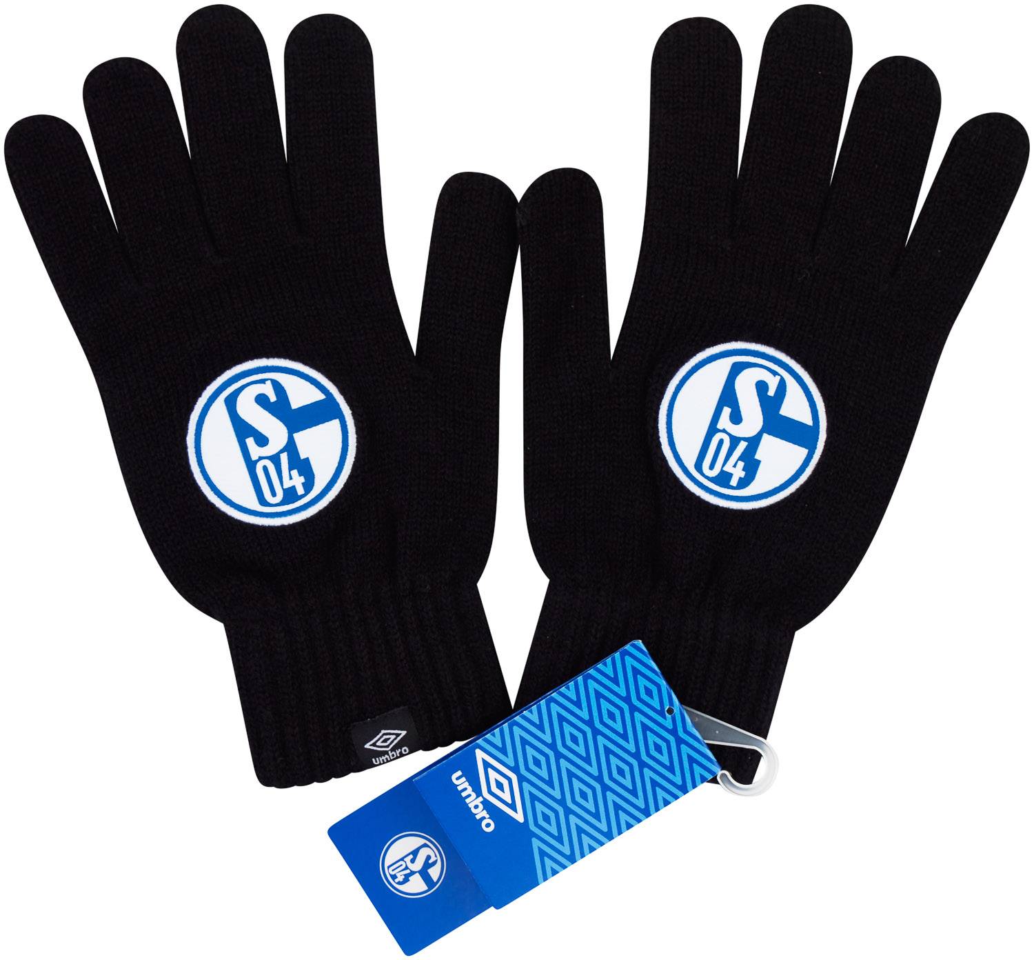 2020-21 Schalke Umbro Knit Gloves (Adults)