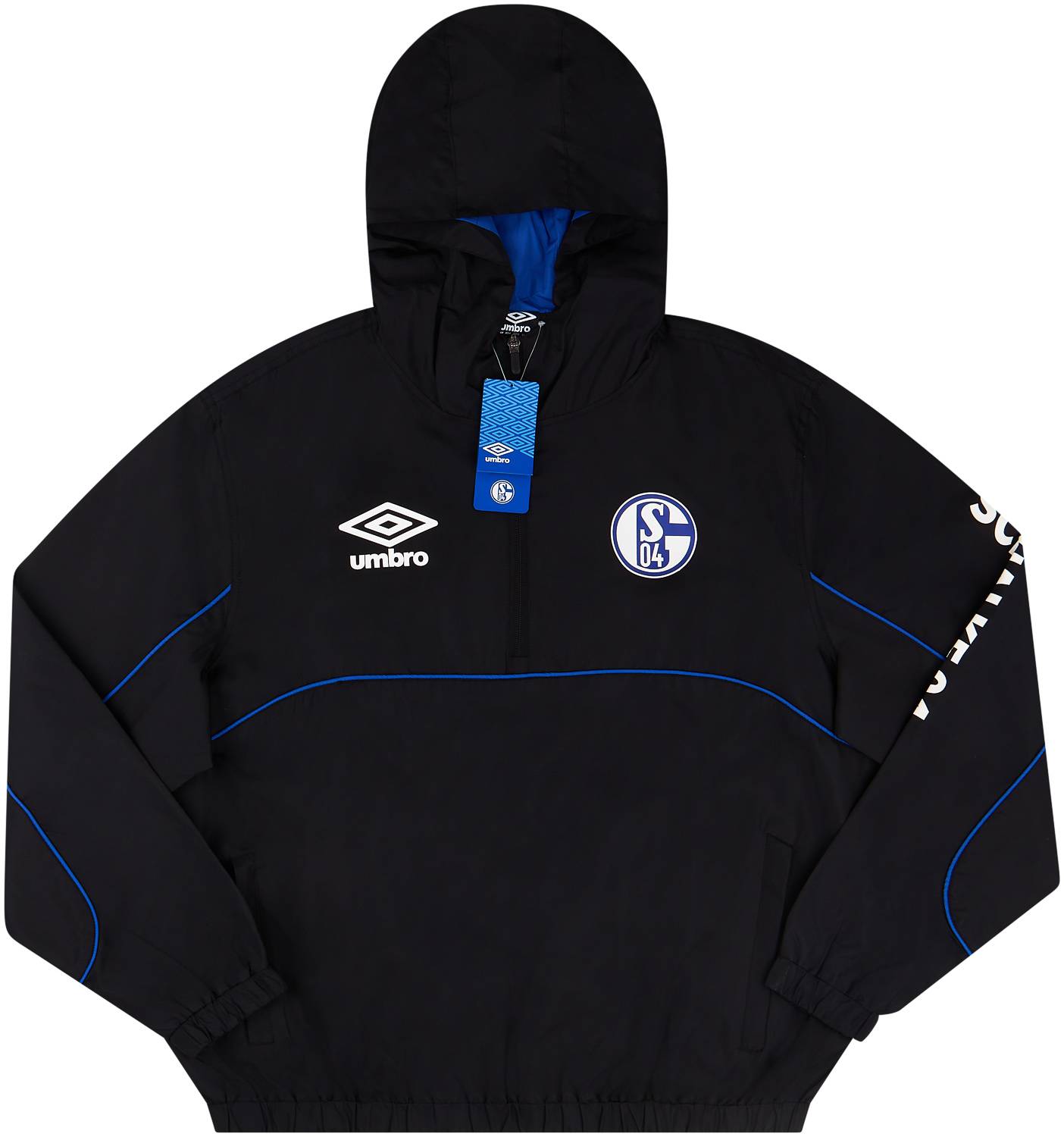 2020-21 Schalke Umbro Windbreaker Jacket - NEW