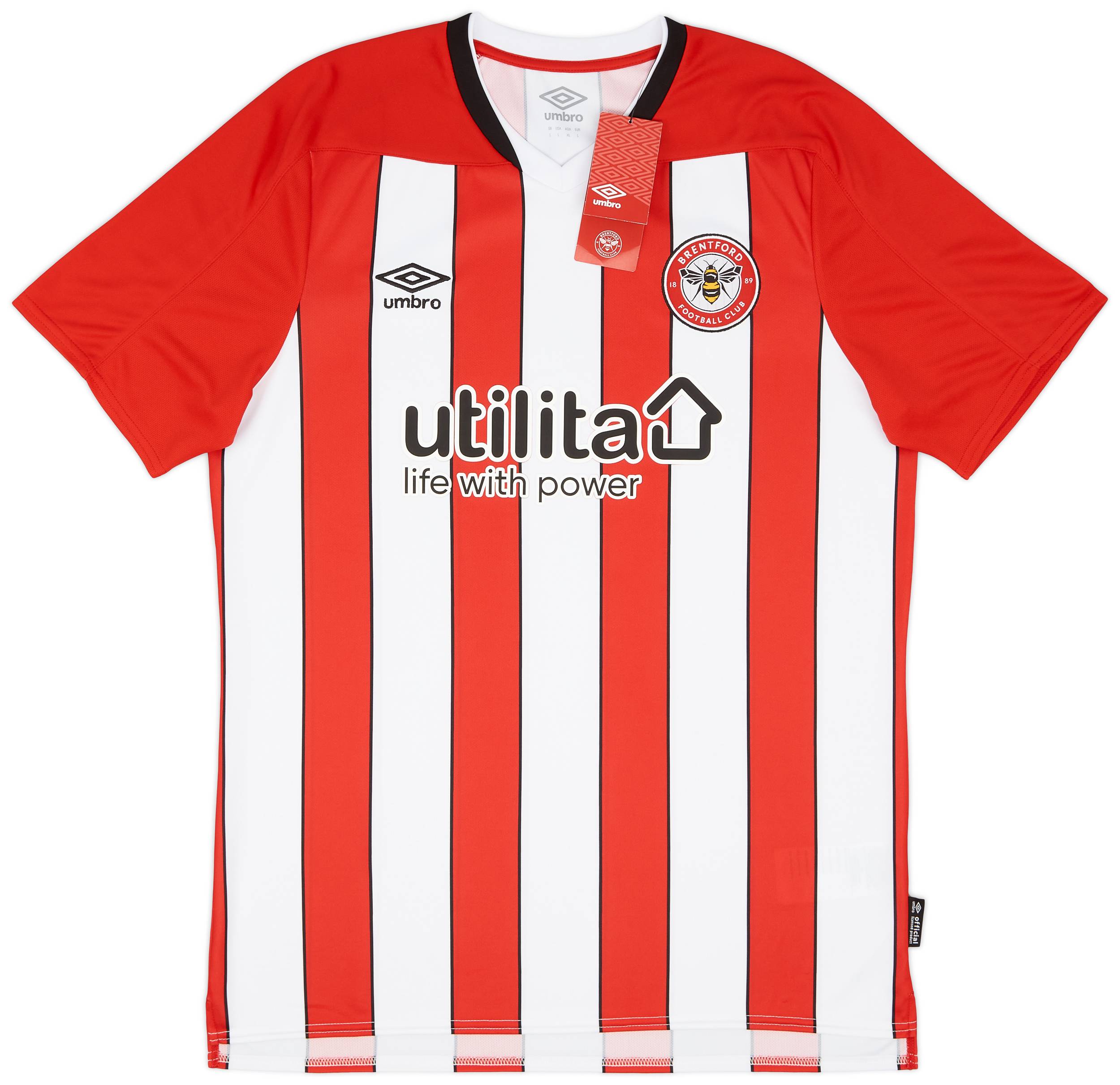2020-21 Brentford Home Shirt (L)