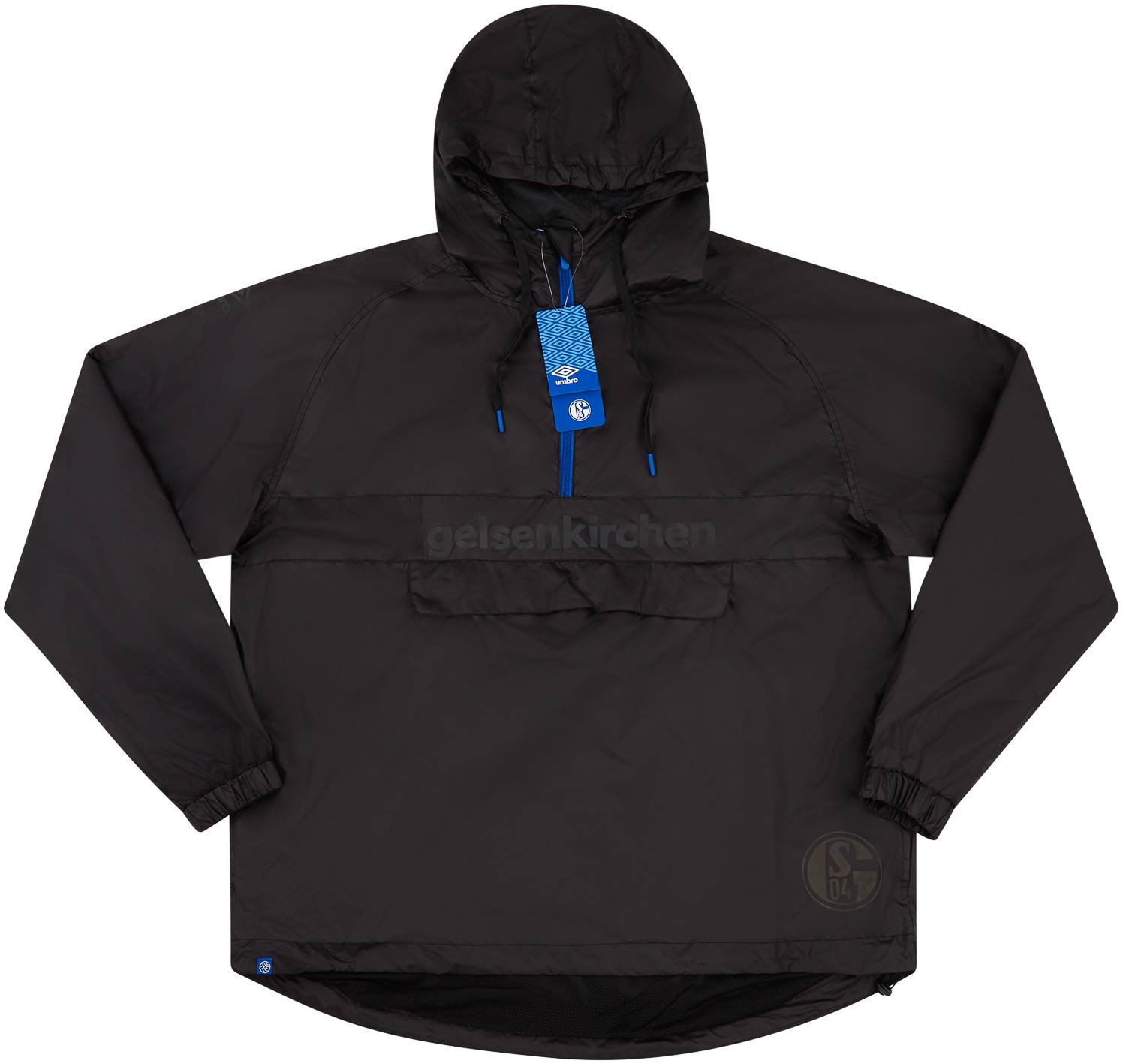 2021-22 Schalke Umbro 1/4 Zip Rain Jacket